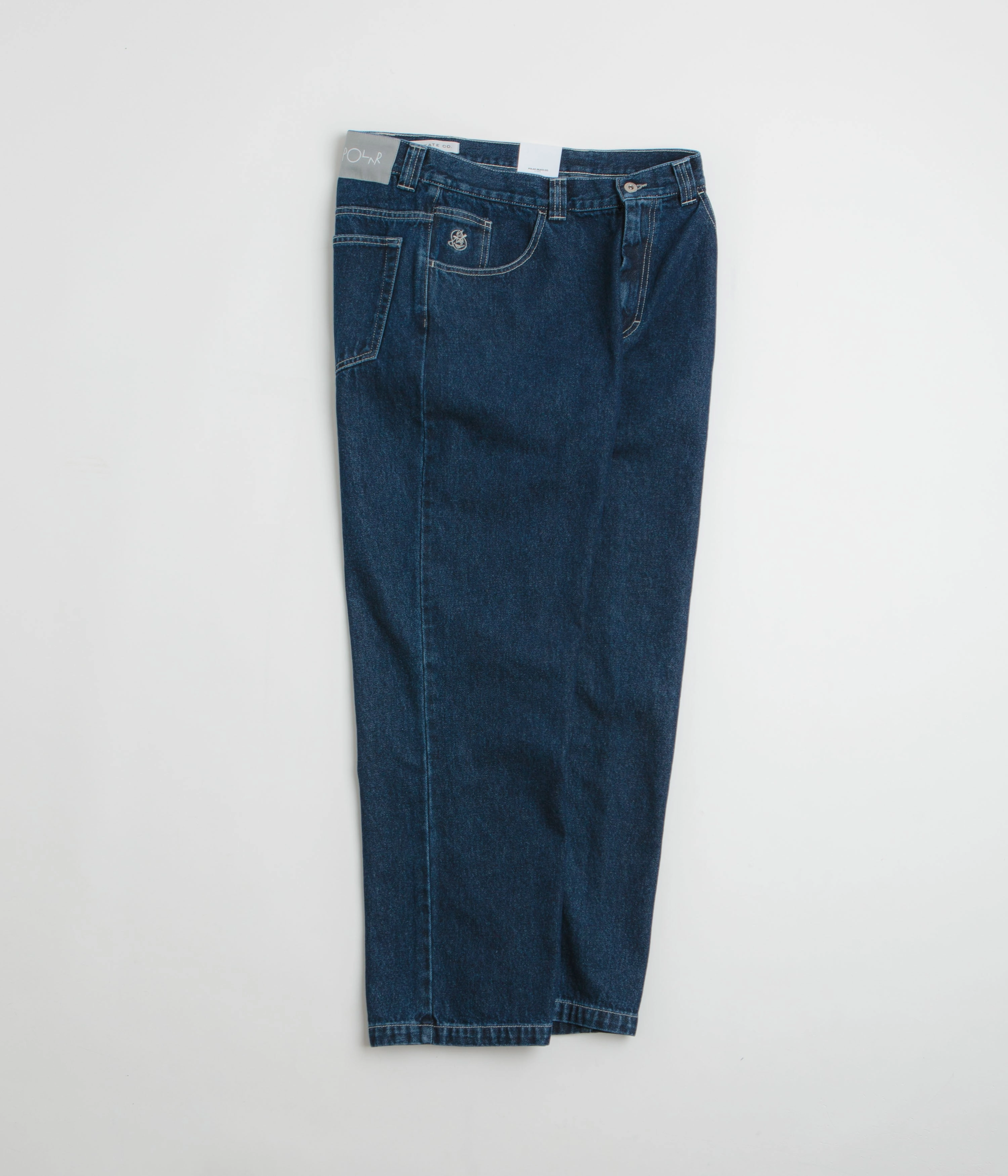 Breathable Minimalist Core Item Polar 93 Jeans - Indigo