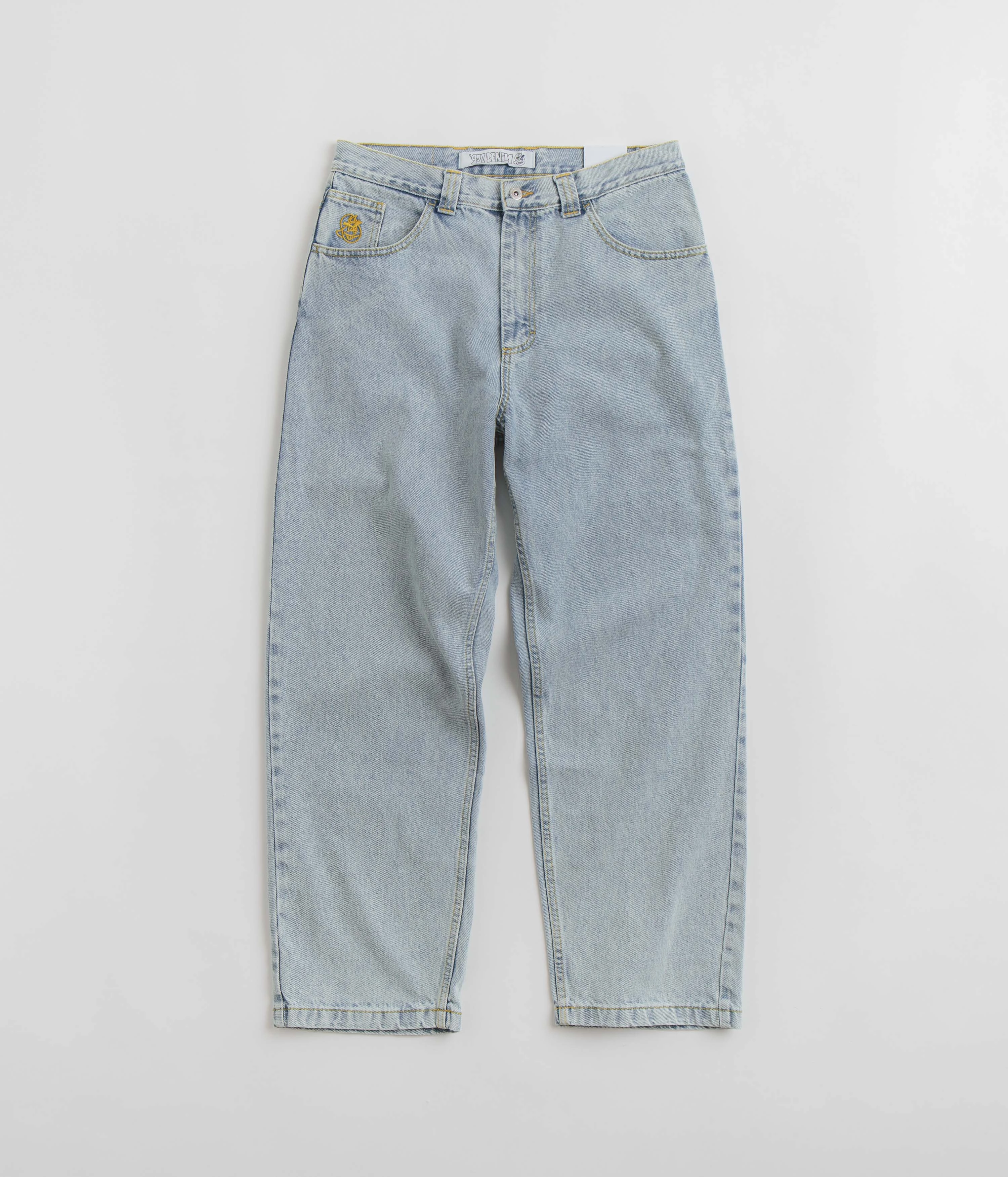 Artist Vibe Premium Weekend Getaway Trend Setter Polar 93 Jeans - Light Blue