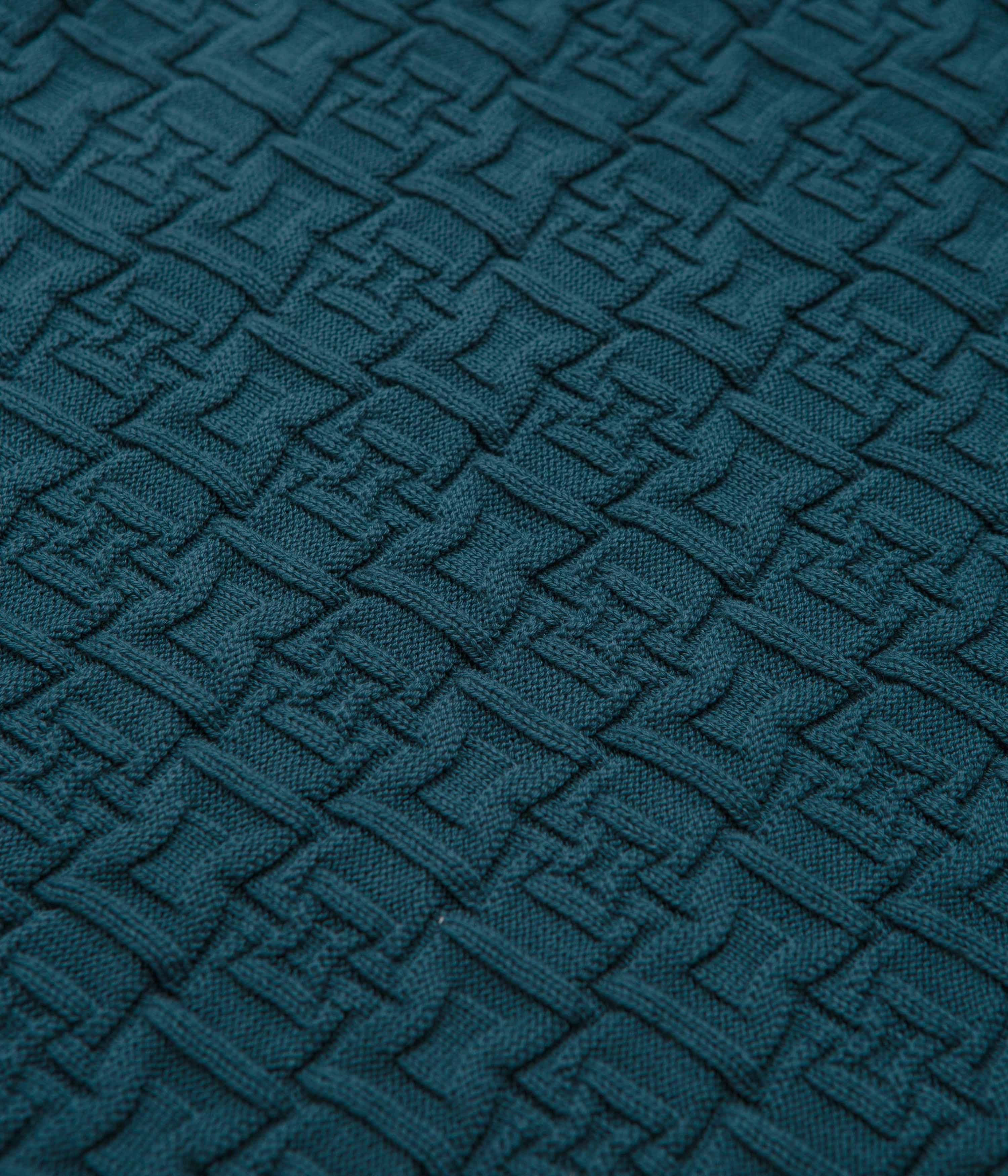 Pullover Vintage Look Polar Alex Sweatshirt - Petrol Blue