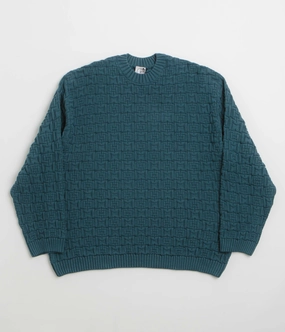 Polar Alex Sweatshirt - Petrol Blue Cozy Layer Timeless Hoodie