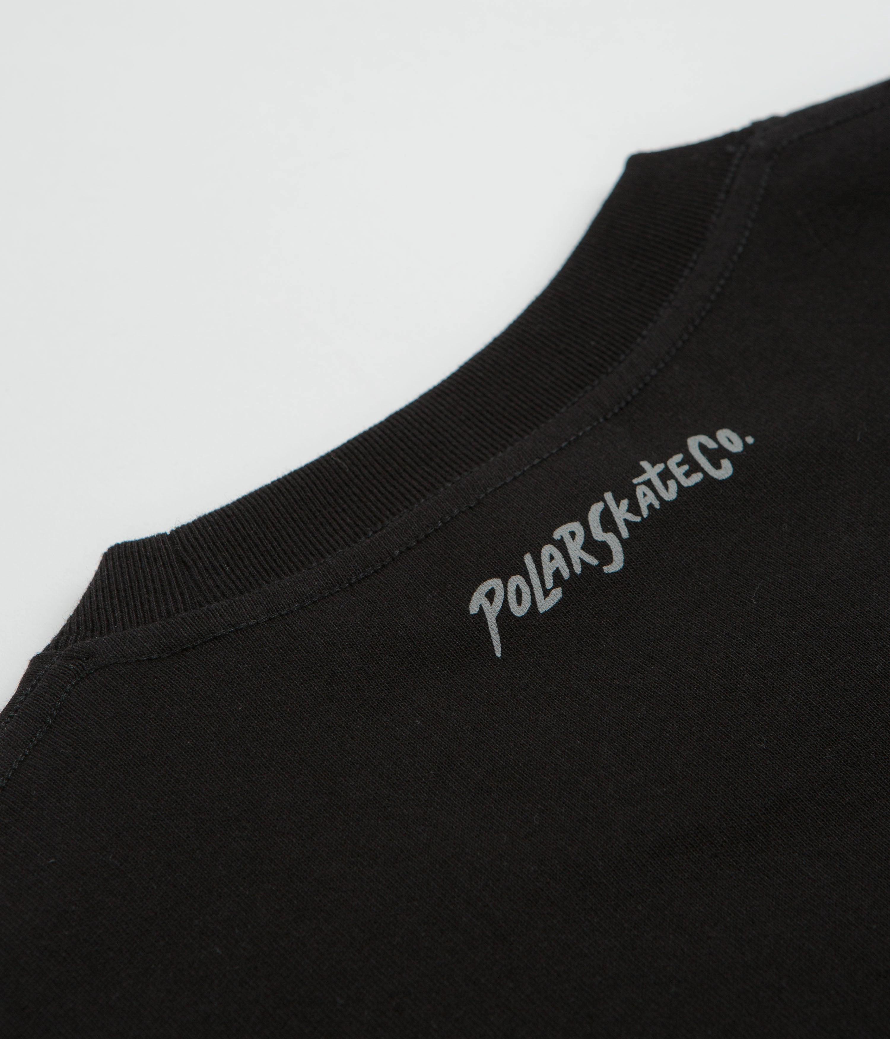 Polar Basic T-Shirt - Black Stretchable Fabric Moisture wicking