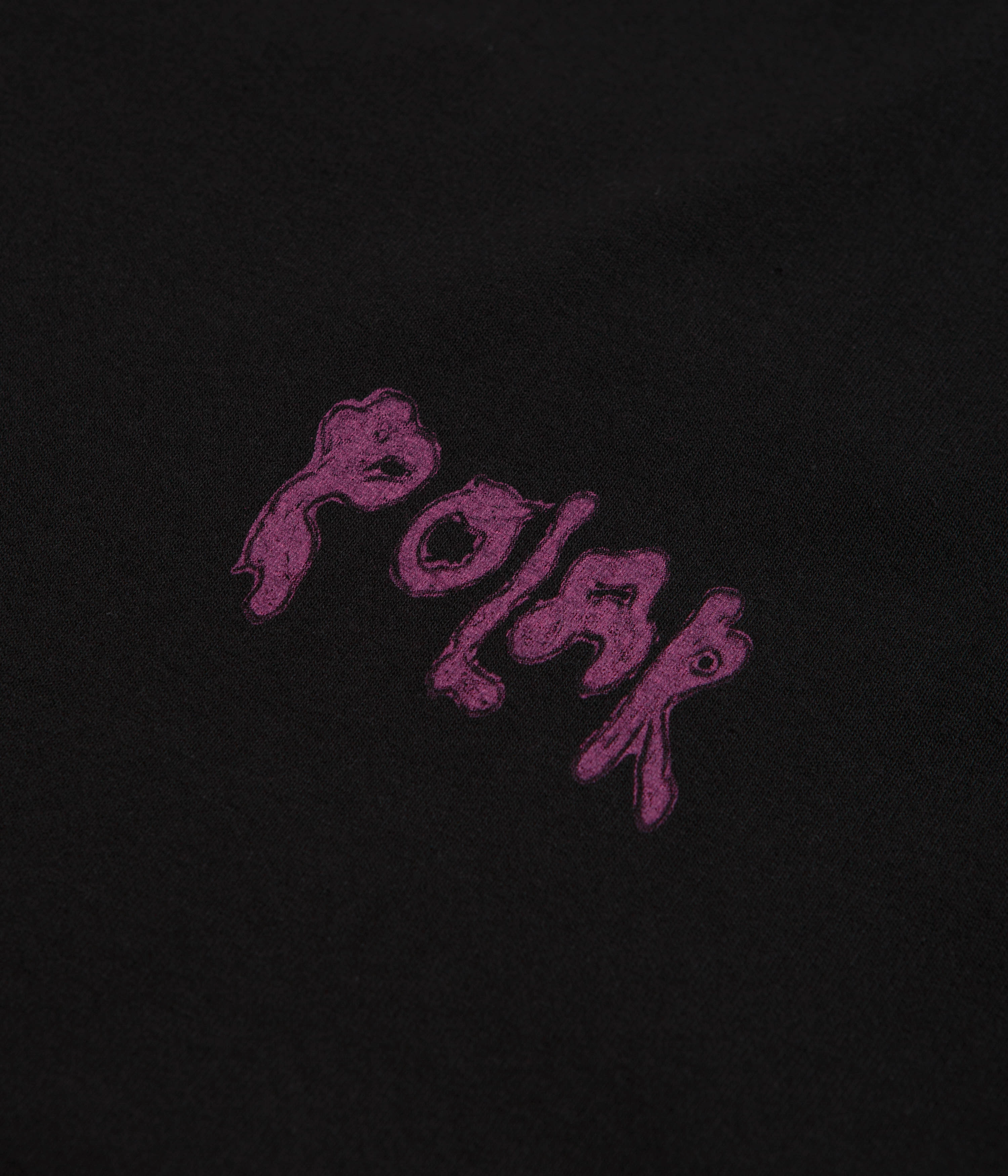 Polar Bear T-Shirt - Black Set In Sleeve Comfortable Look