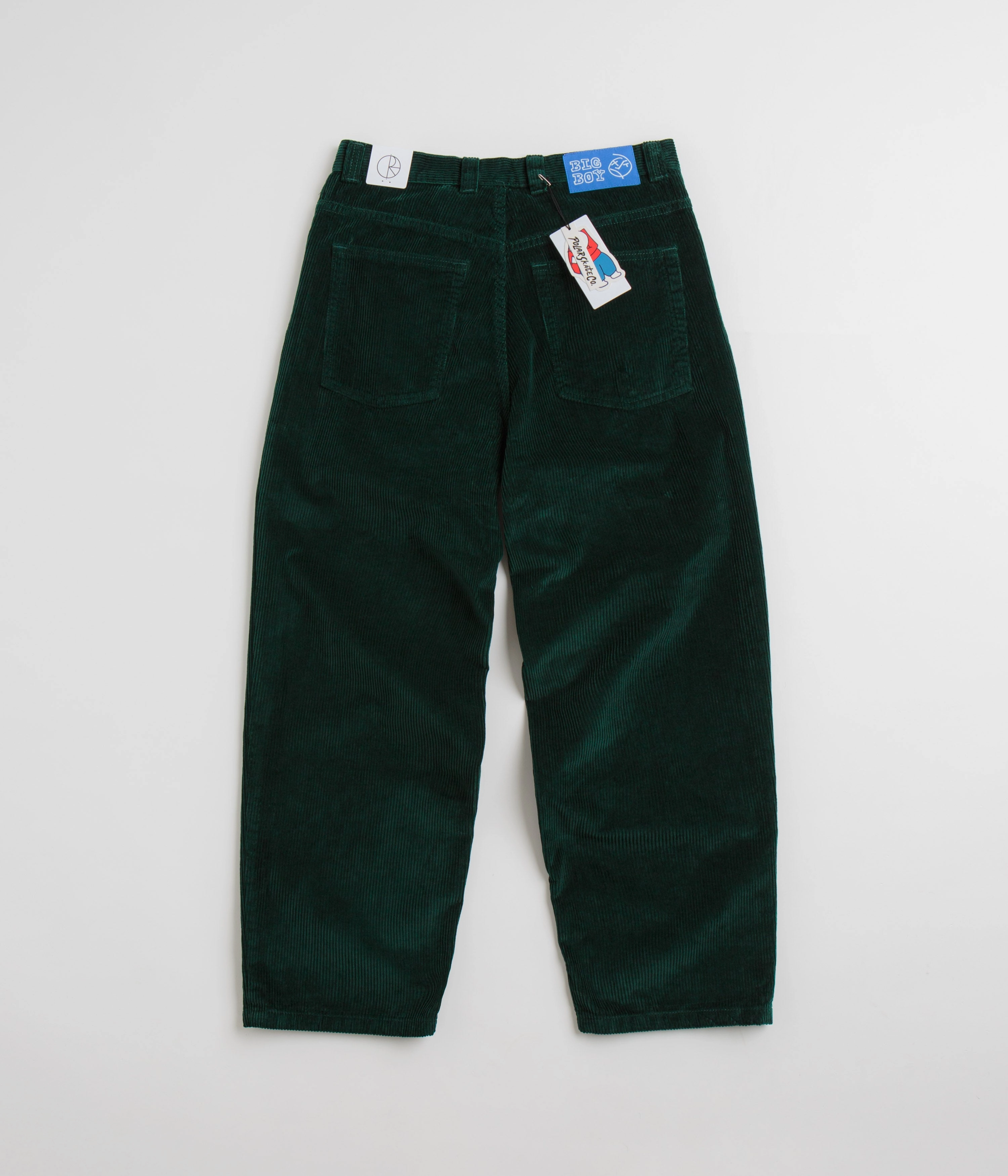 Polar Big Boy Cord Pants - Dark Emerald Modern Cut AbrasionGuardTape
