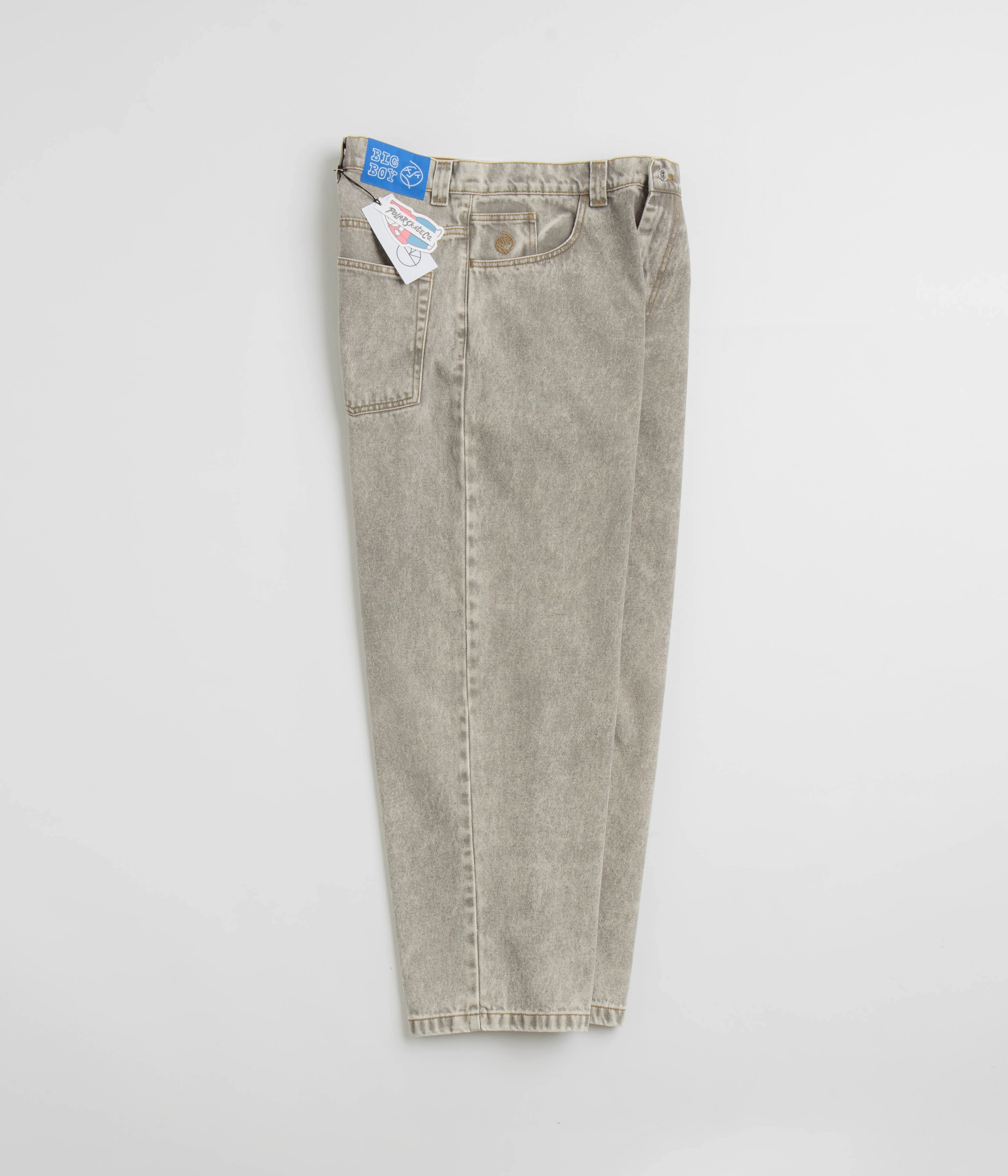 Street Basics Polar Big Boy Jeans - Acid Beige