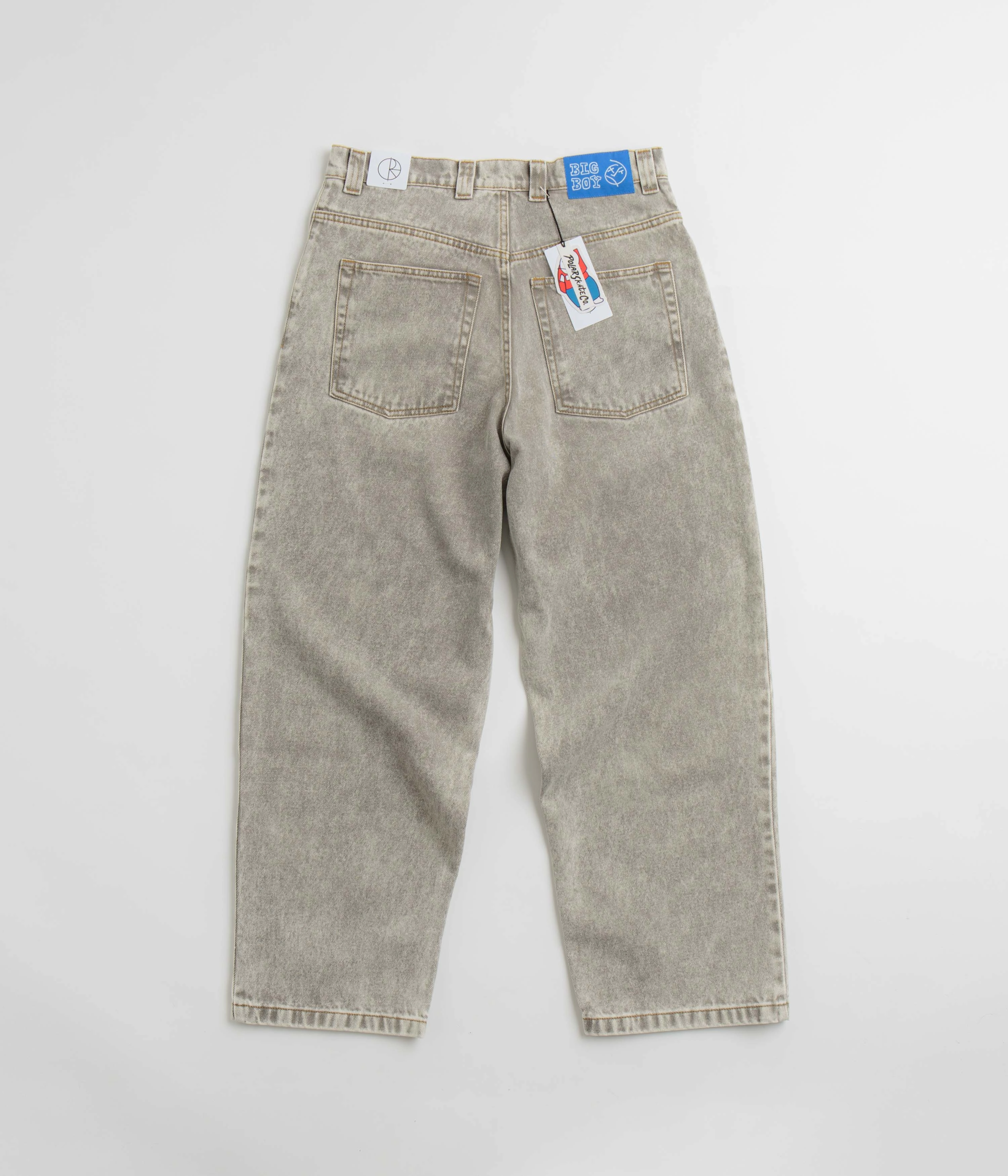 Polar Big Boy Jeans - Acid Beige Travel Outfit Music Event