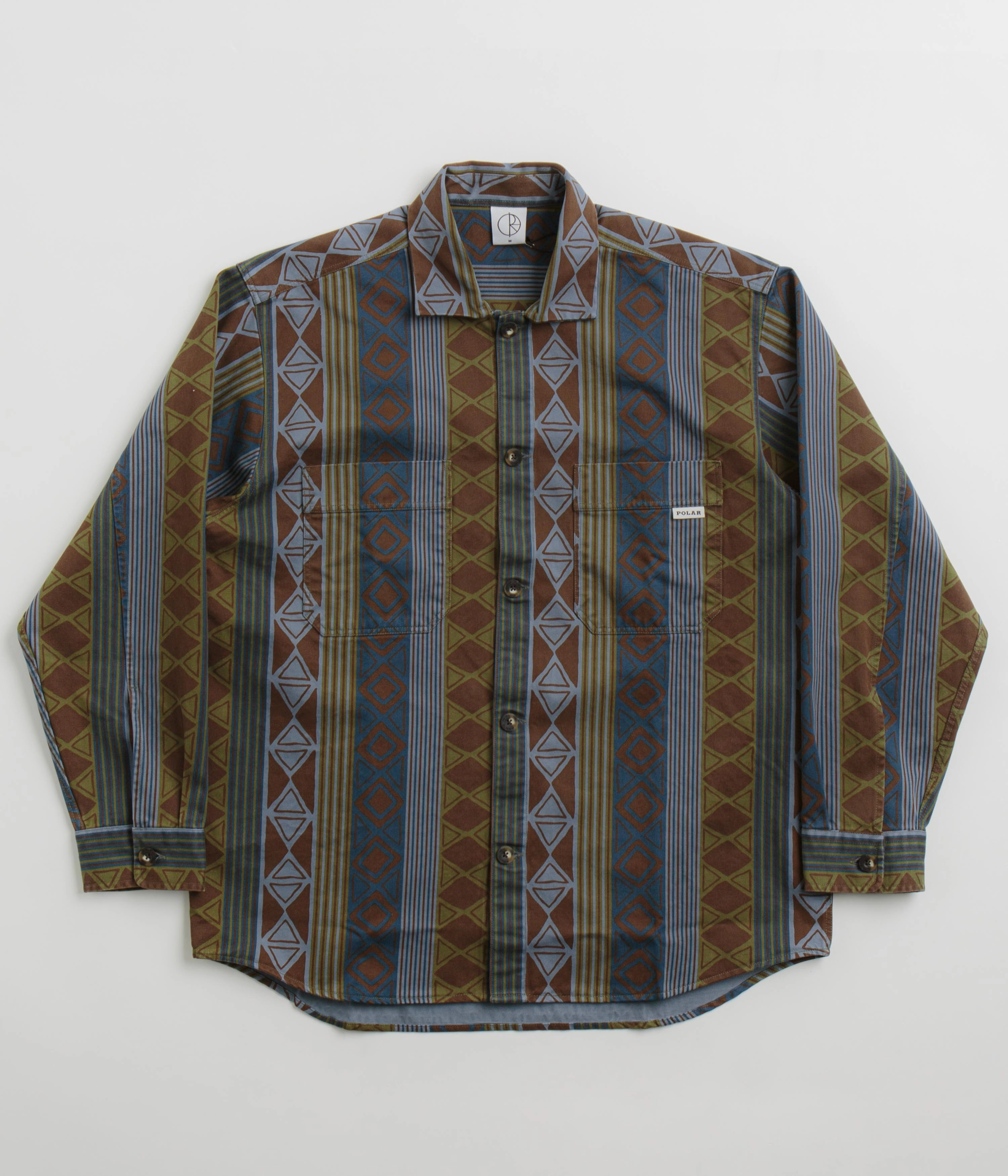 Polar Big Boy Overshirt - Blue Green Mix Fall Weather
