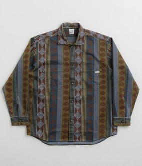 Polar Big Boy Overshirt - Blue Green Mix Fall Weather