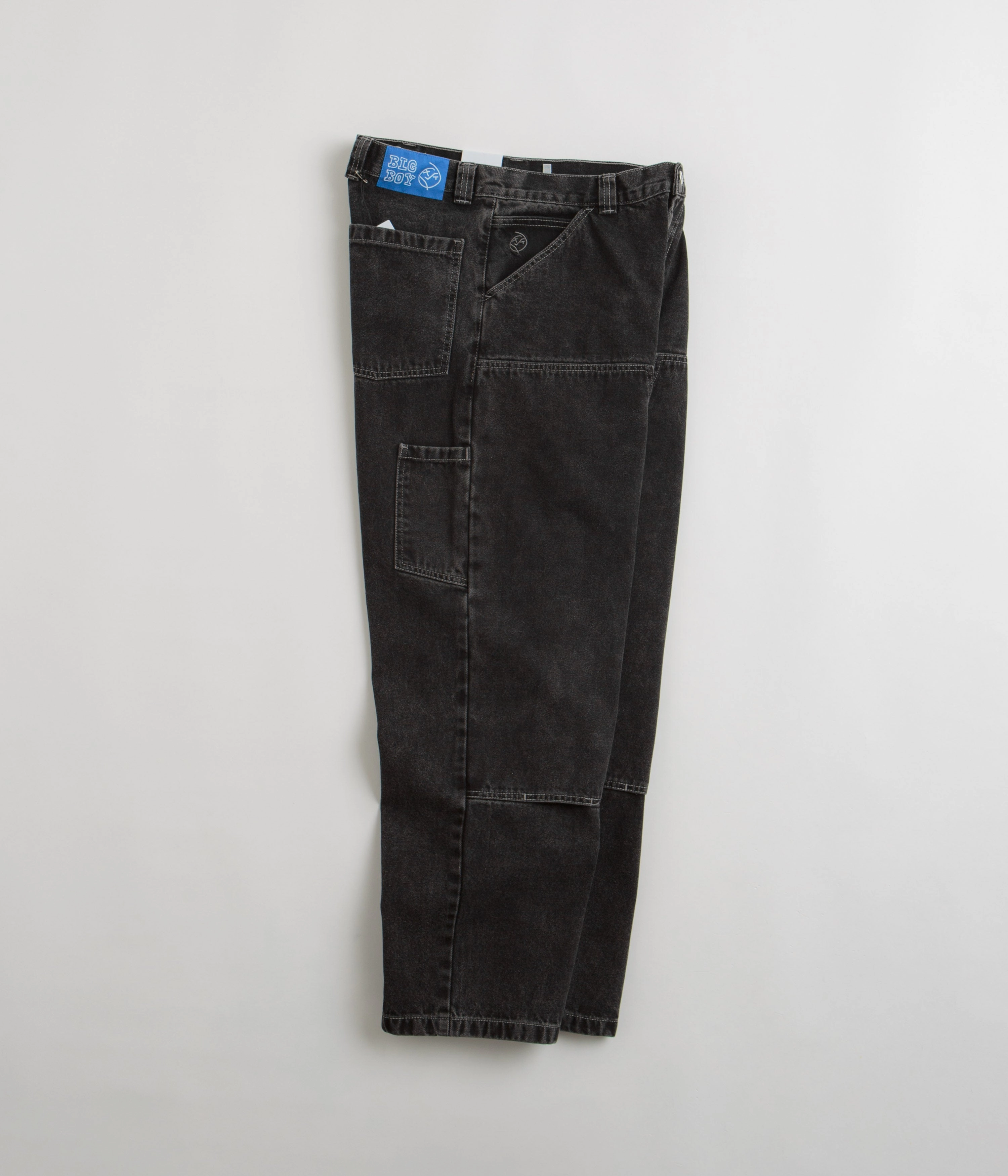 Dynamic Fit Polar Big Boy Work Pants - Silver Black