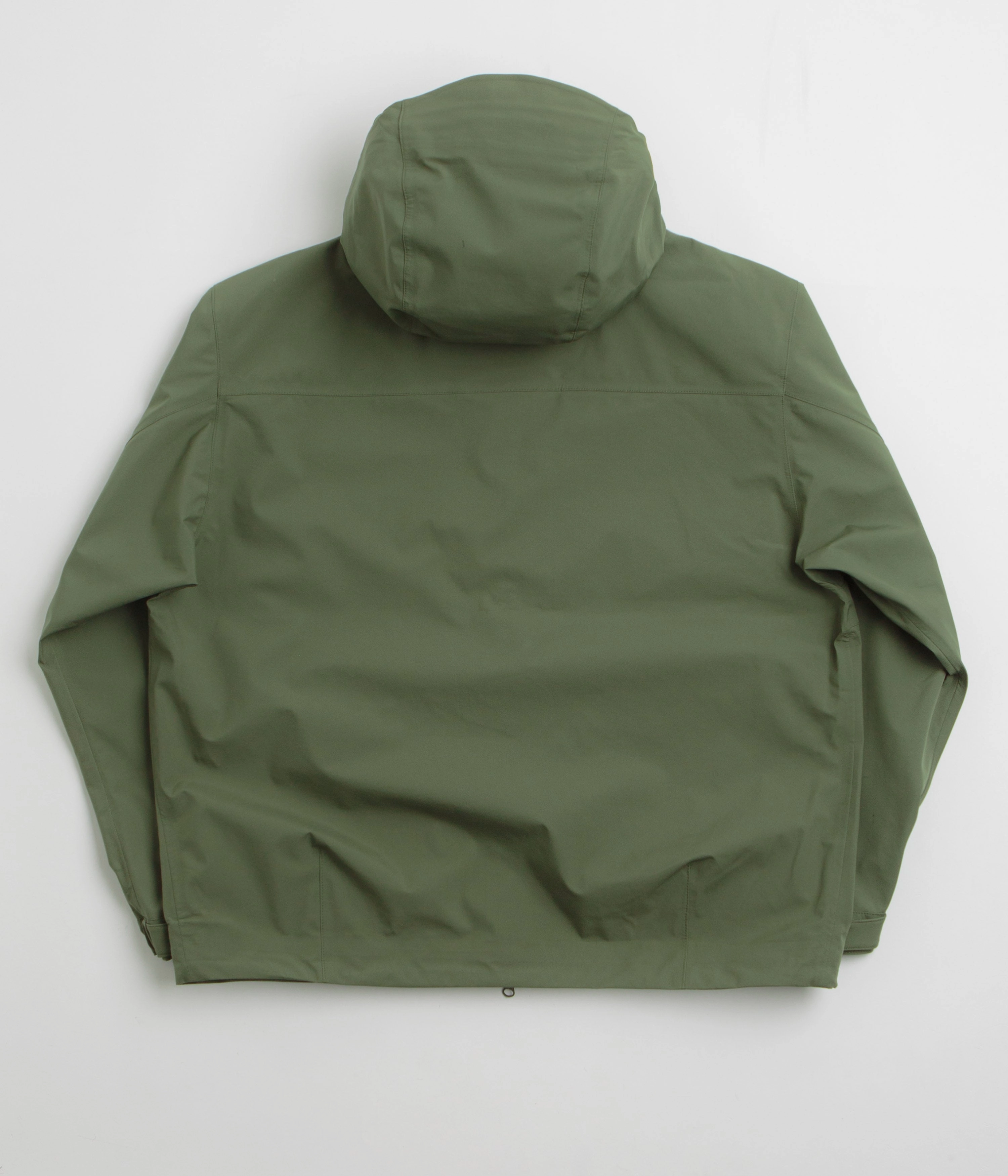 Polar Cargo Shell Jacket - Moss Green Weatherproof Coating Philanthropy