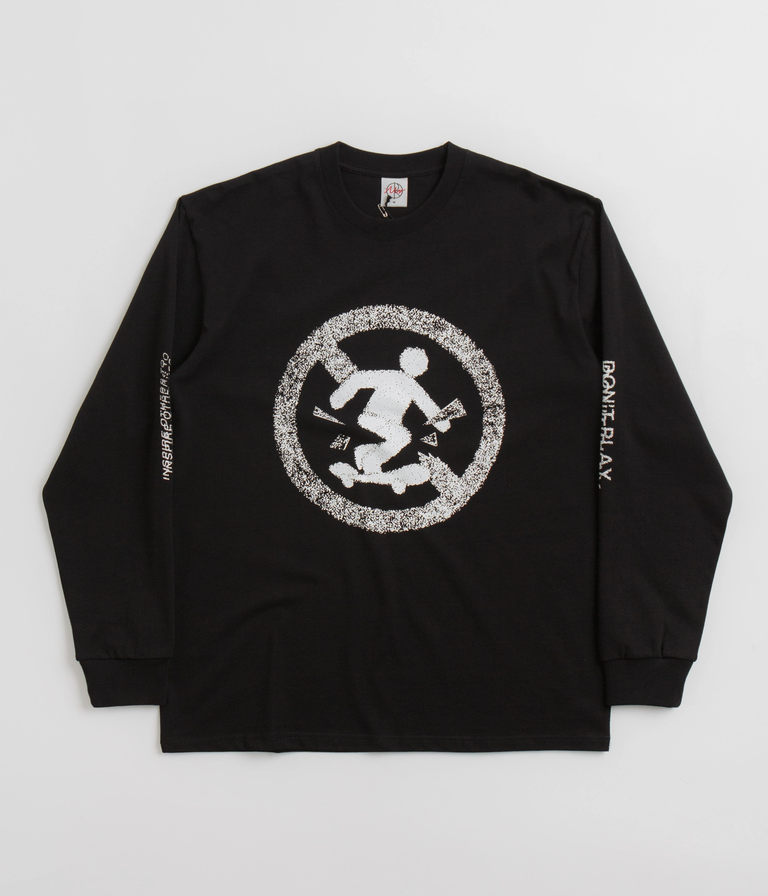 Practical Comfort Polar Don't Play Long Sleeve T-Shirt - Black