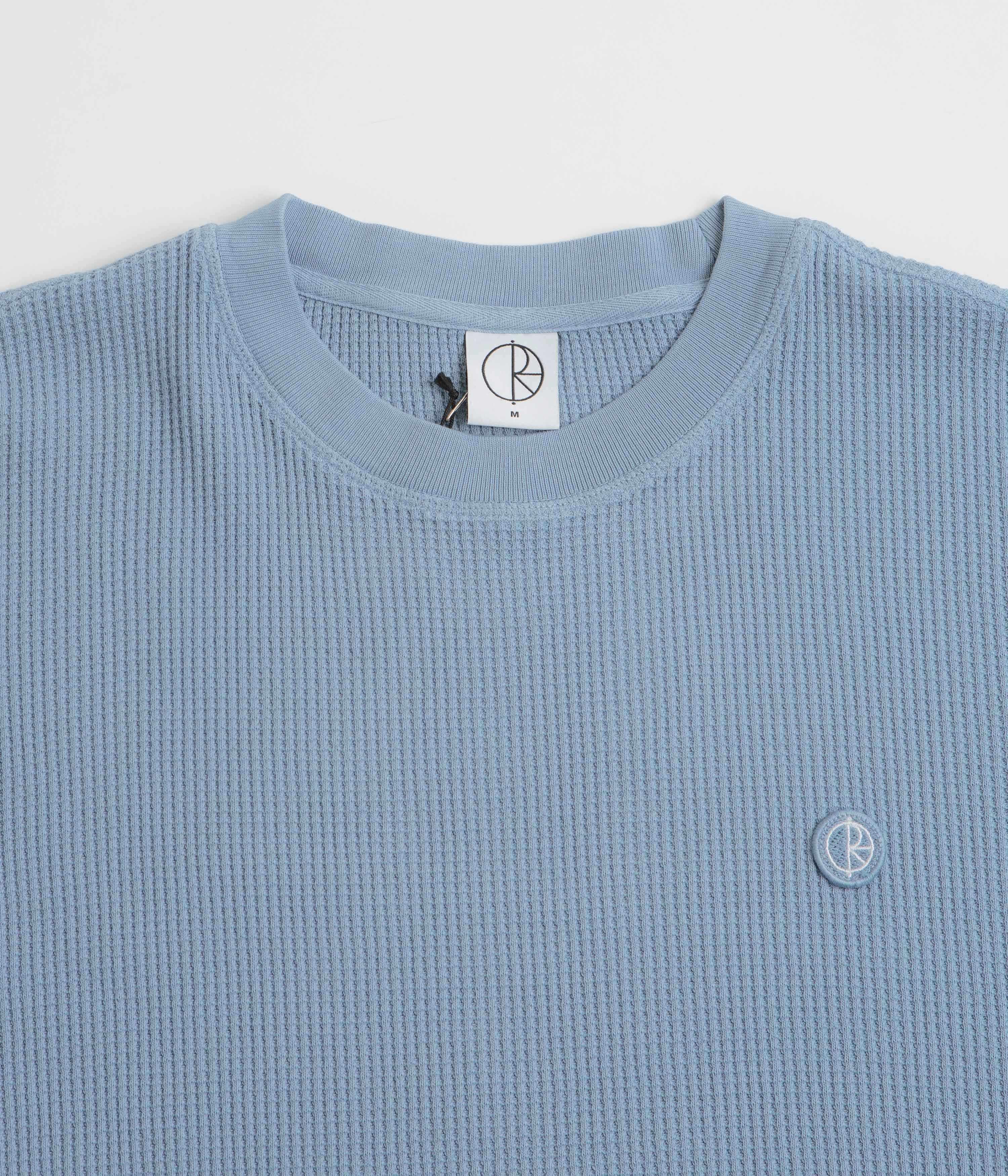 theater visit Sporty Comfort Polar Dylan Long Sleeve T-Shirt - Dove Blue