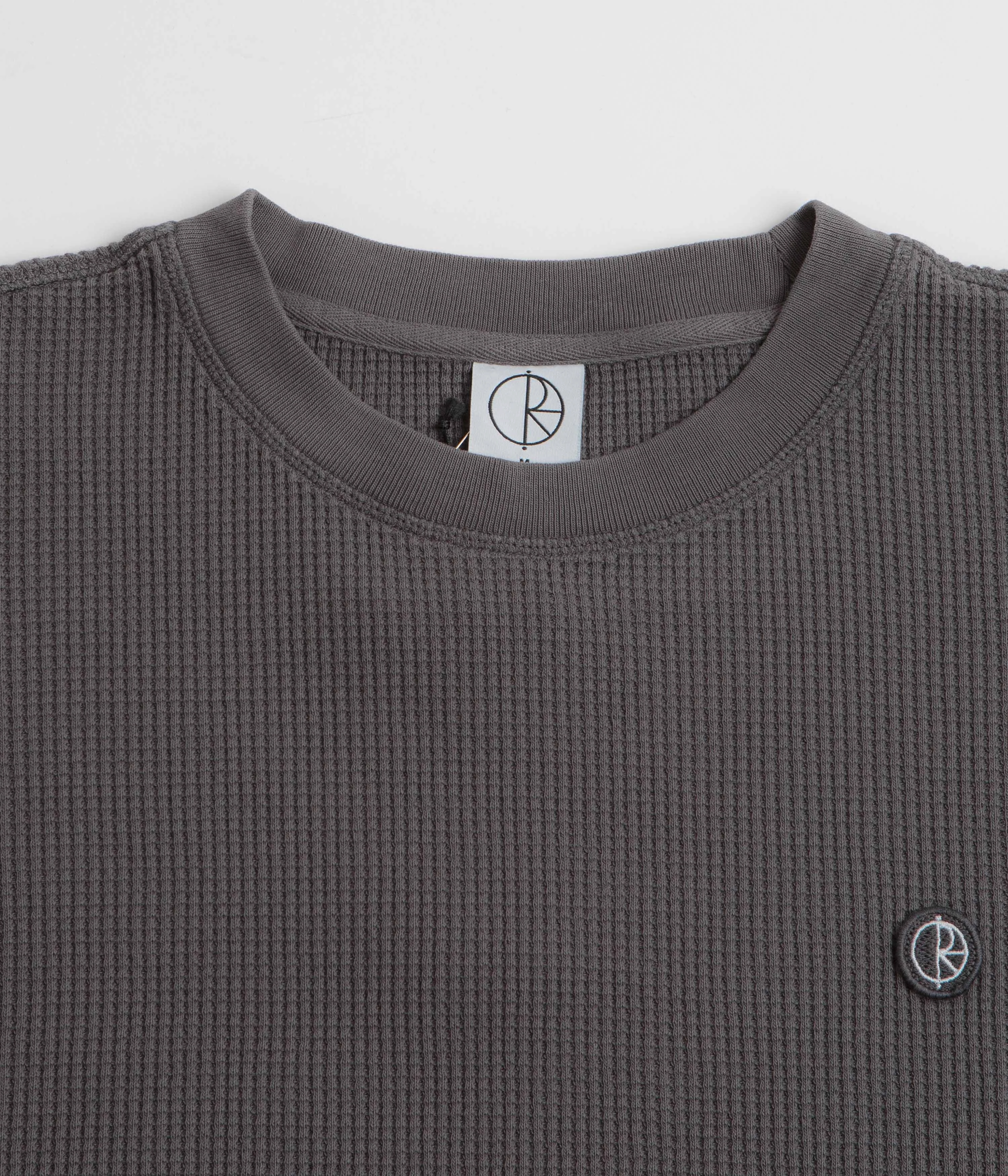 Polar Dylan Long Sleeve T-Shirt - Graphite Chilly Comfort Wear Comfy Fit Wear