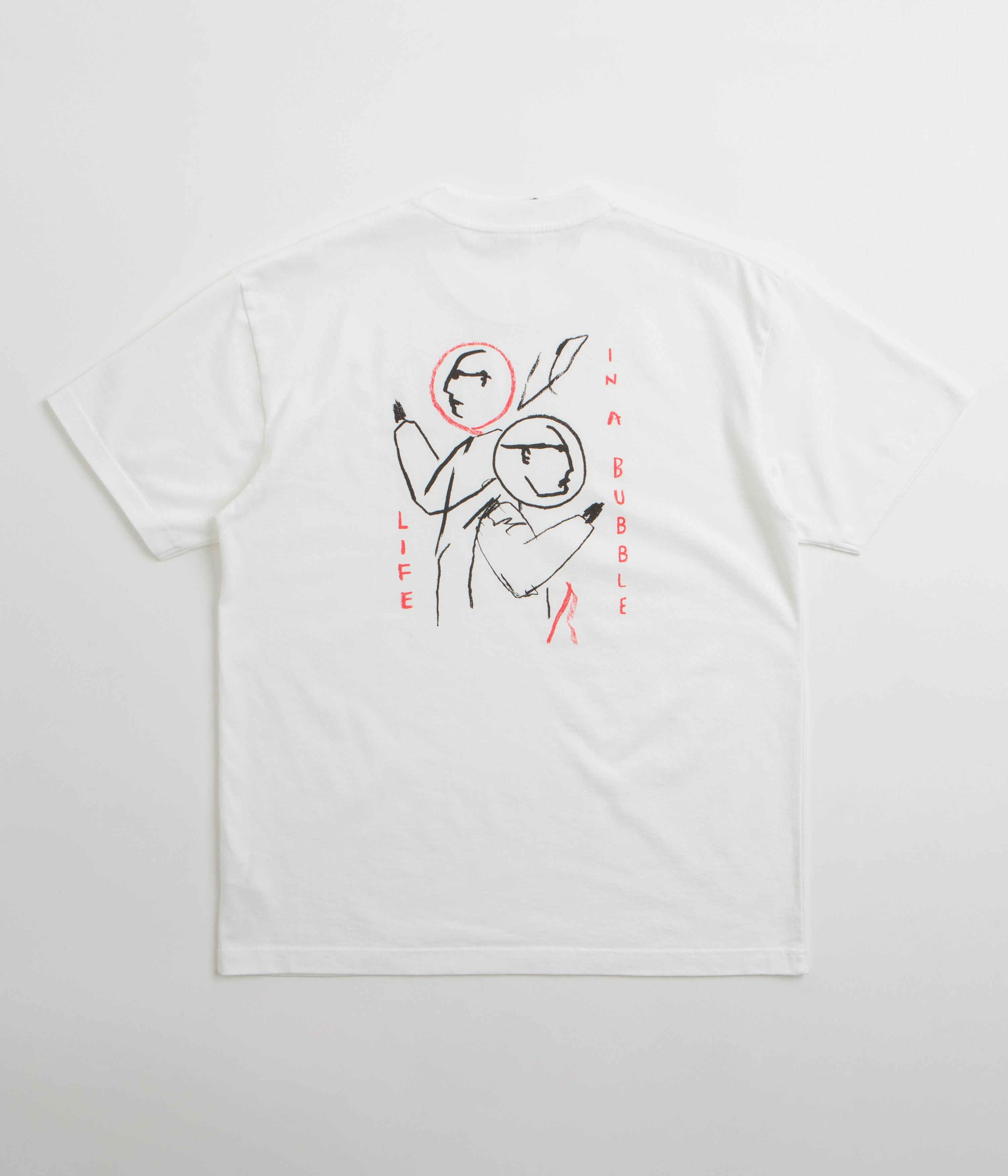 Polar Life in a Bubble T-Shirt - White Regular Fit