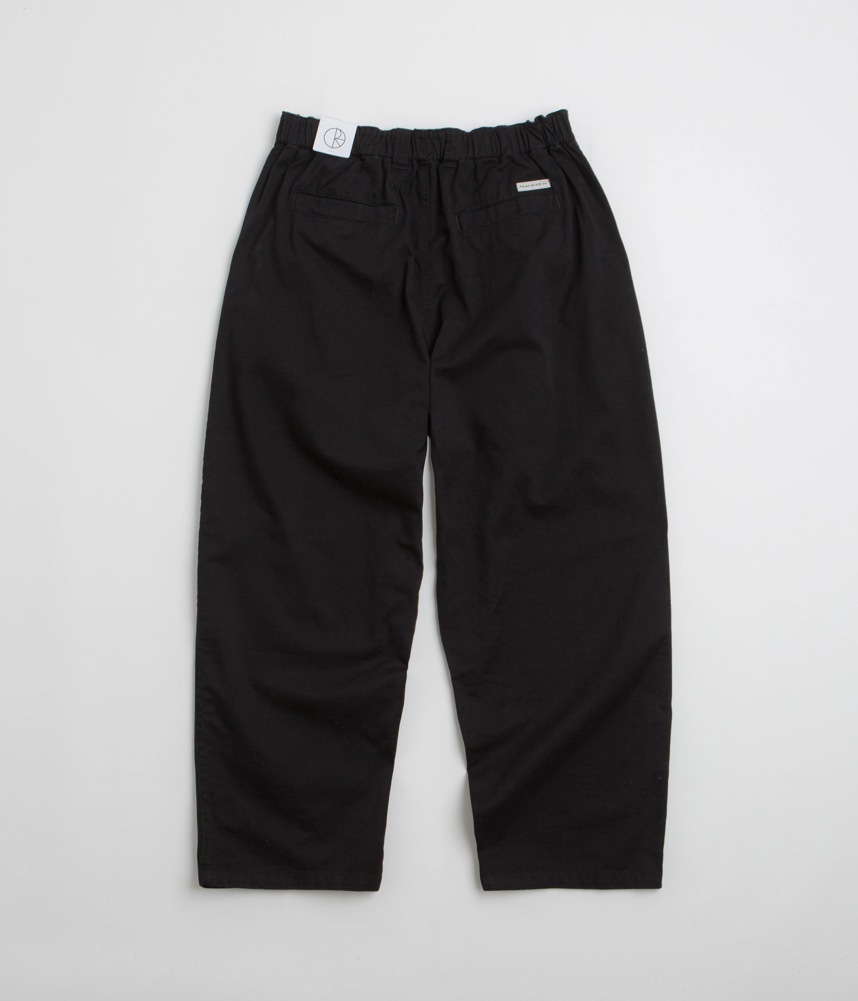 Recyclable Fabric Blend Polar Railway Chinos - Black