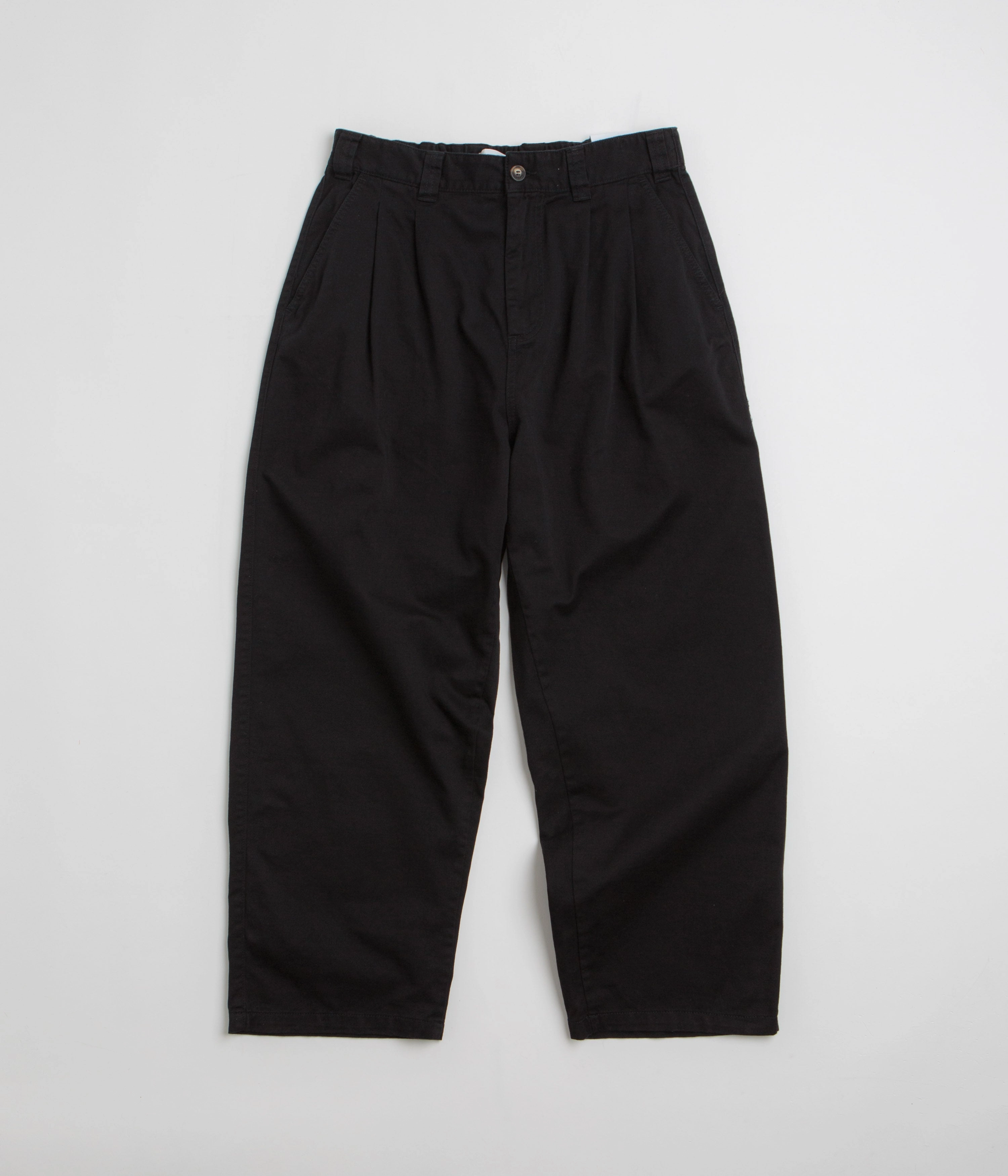 Comfort-First Chilly Day Comfort Polar Railway Chinos - Black