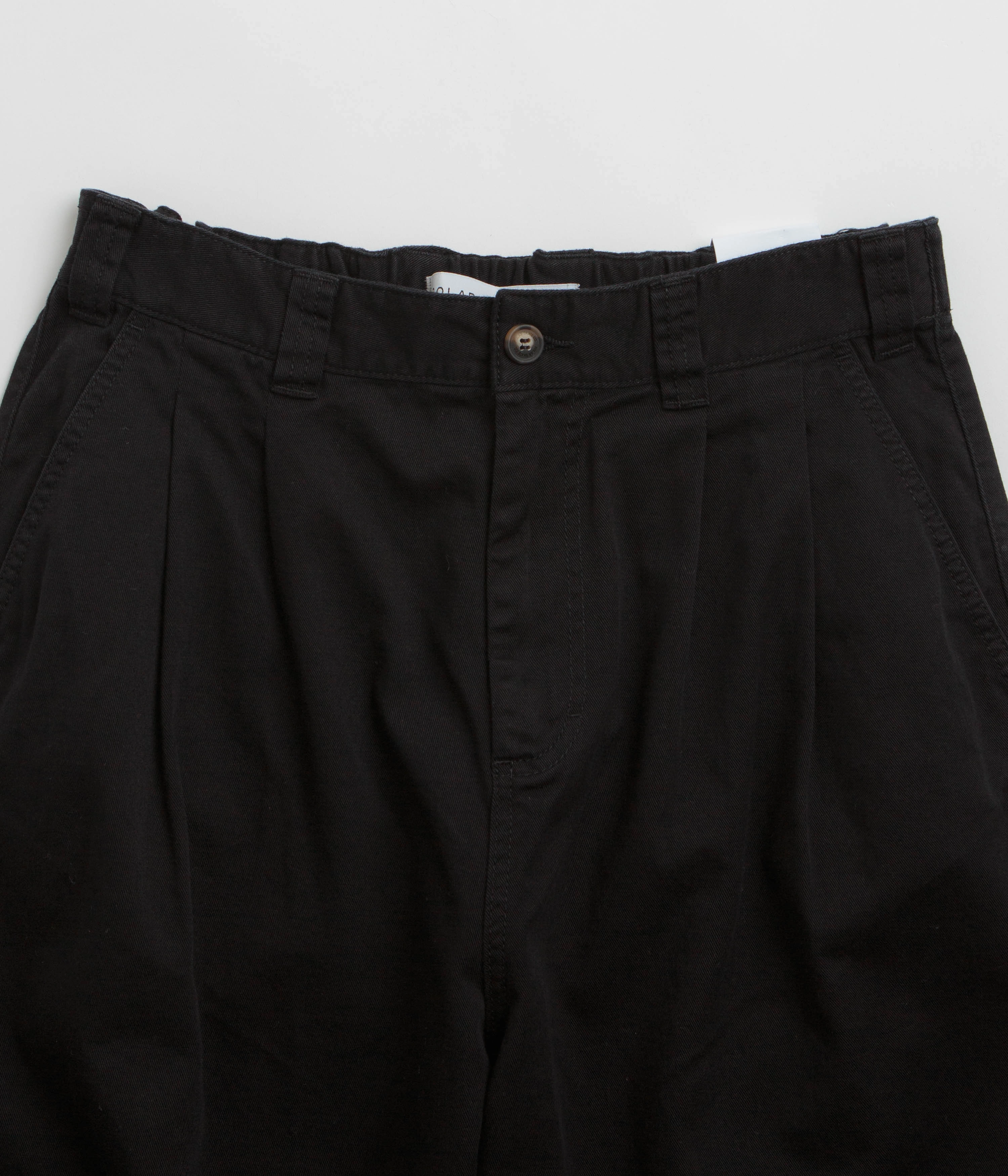 Polar Railway Chinos - Black AntiStaticLining Layered Panel Design