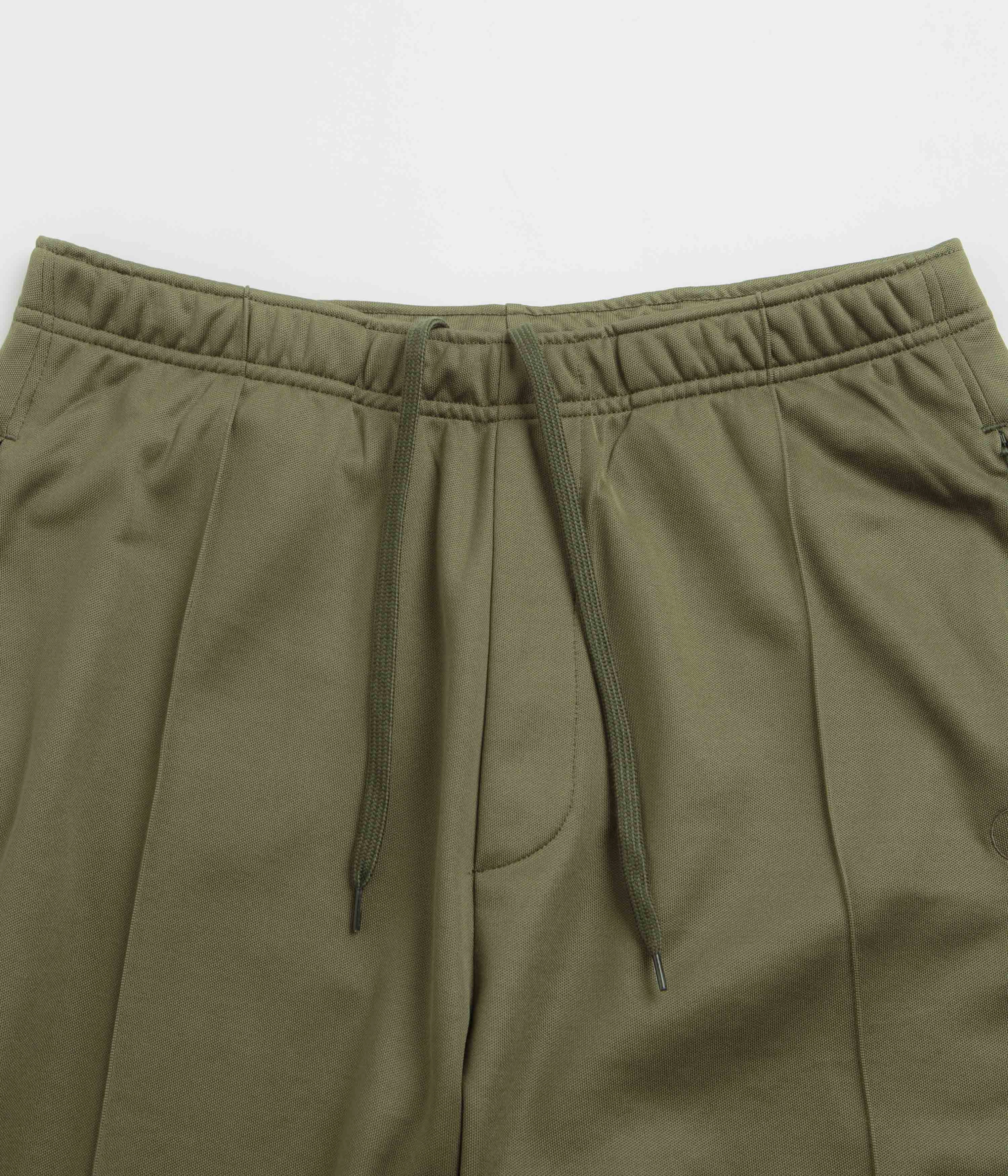 Stretchy Waist UltraSoftLining Polar Raphael Track Pants - Uniform Green