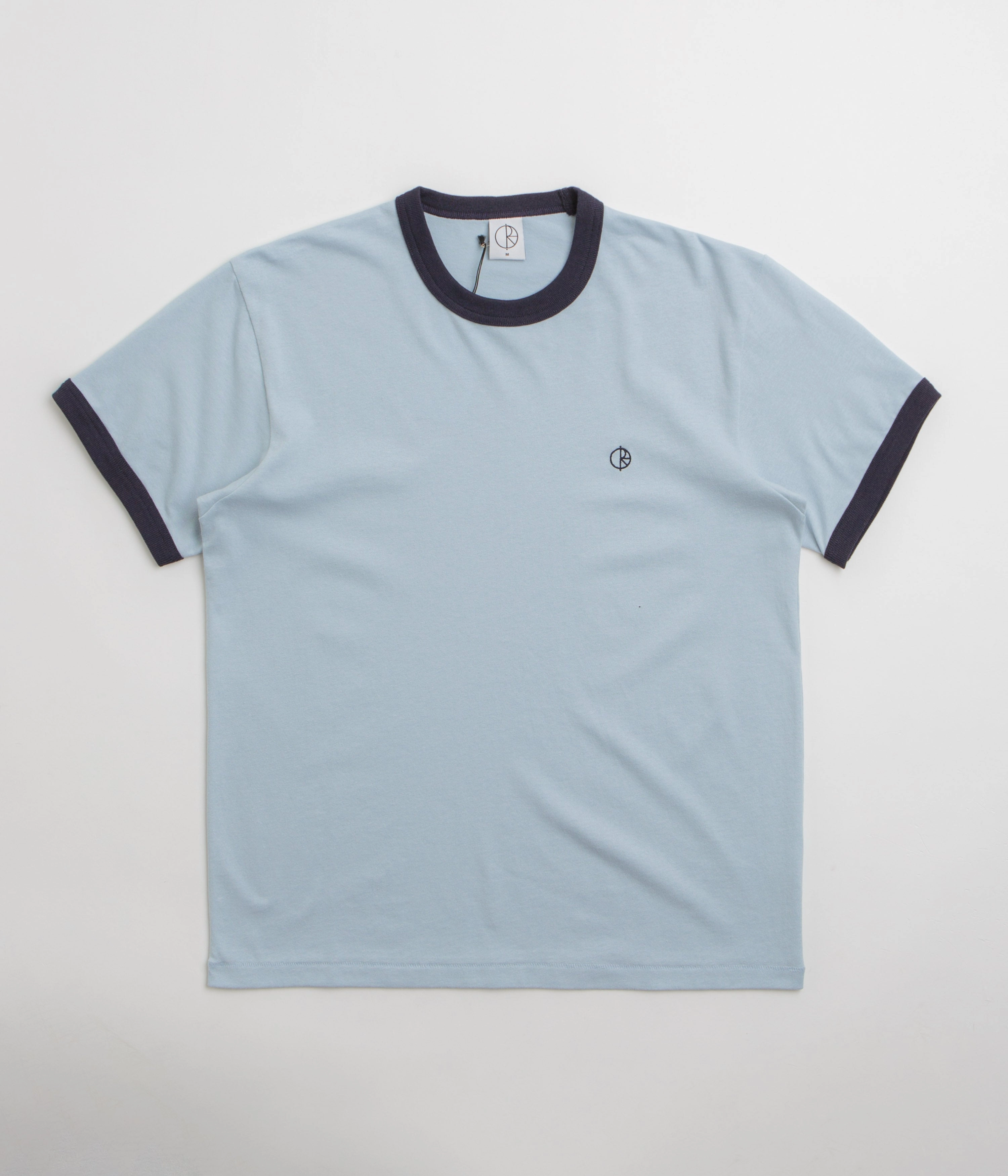 Polar Ringer T-Shirt - Light Blue / Navy Urban Fashion