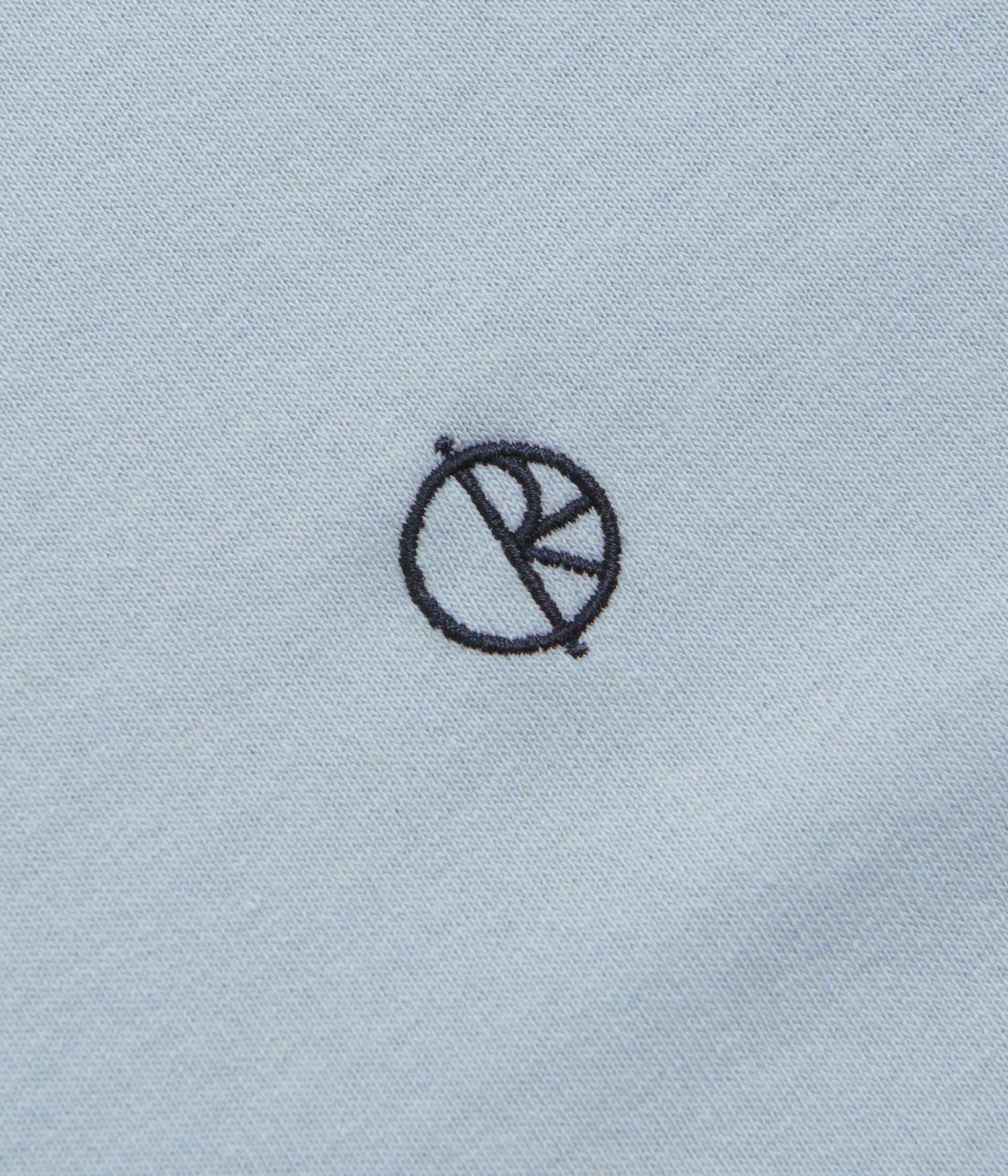 Perfect for Layering Smart Comfort Polar Ringer T-Shirt - Light Blue / Navy