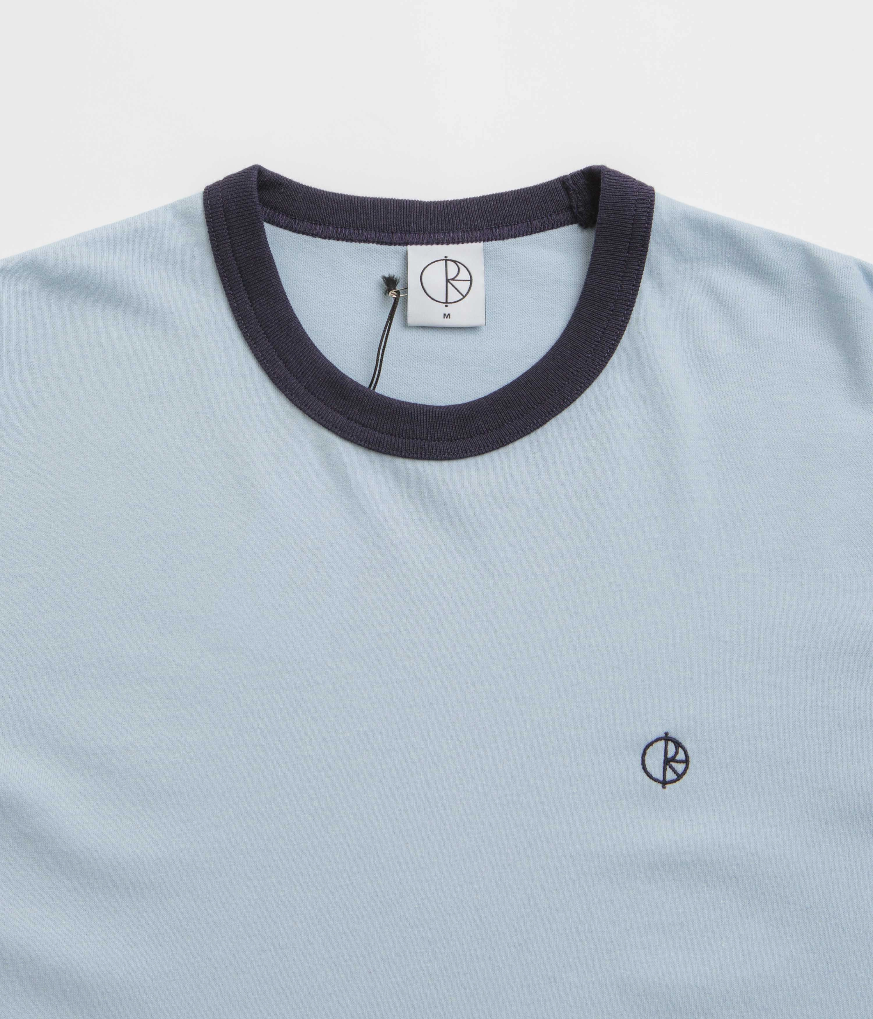 Polar Ringer T-Shirt - Light Blue / Navy Casual Day Wear
