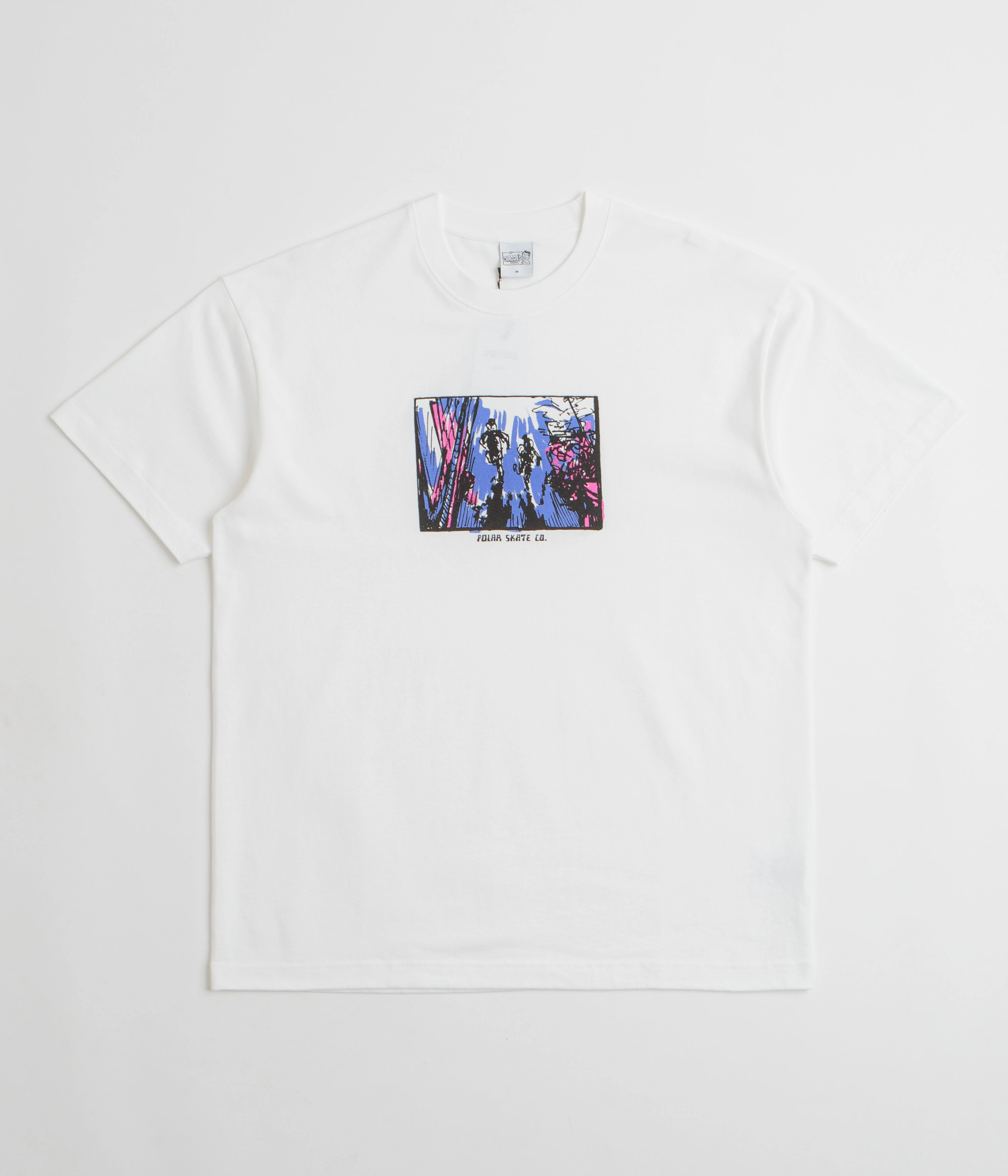 Trendy Top Polar Running T-Shirt - White