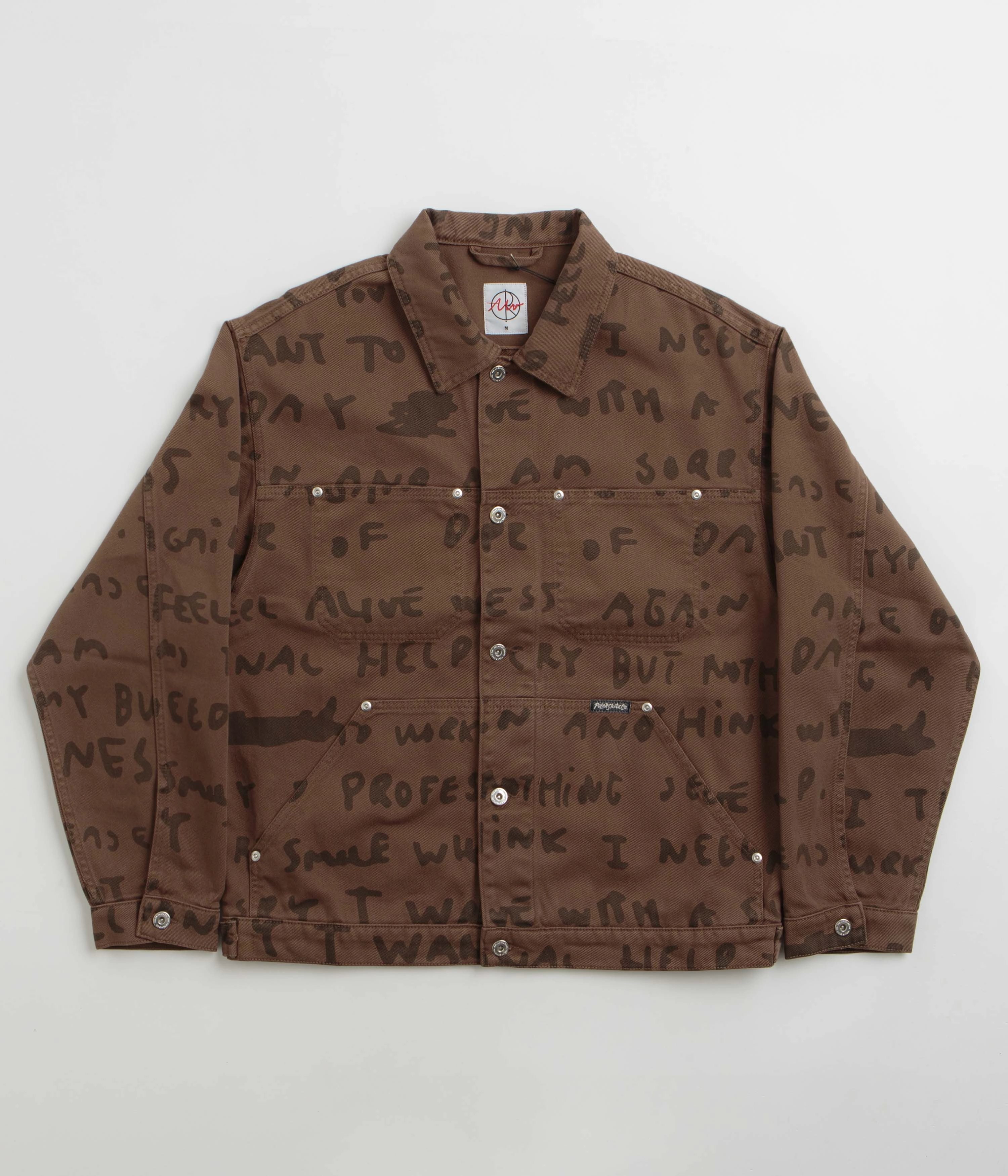 elderly people Polar Sad Notes Patrik Jacket - Walnut