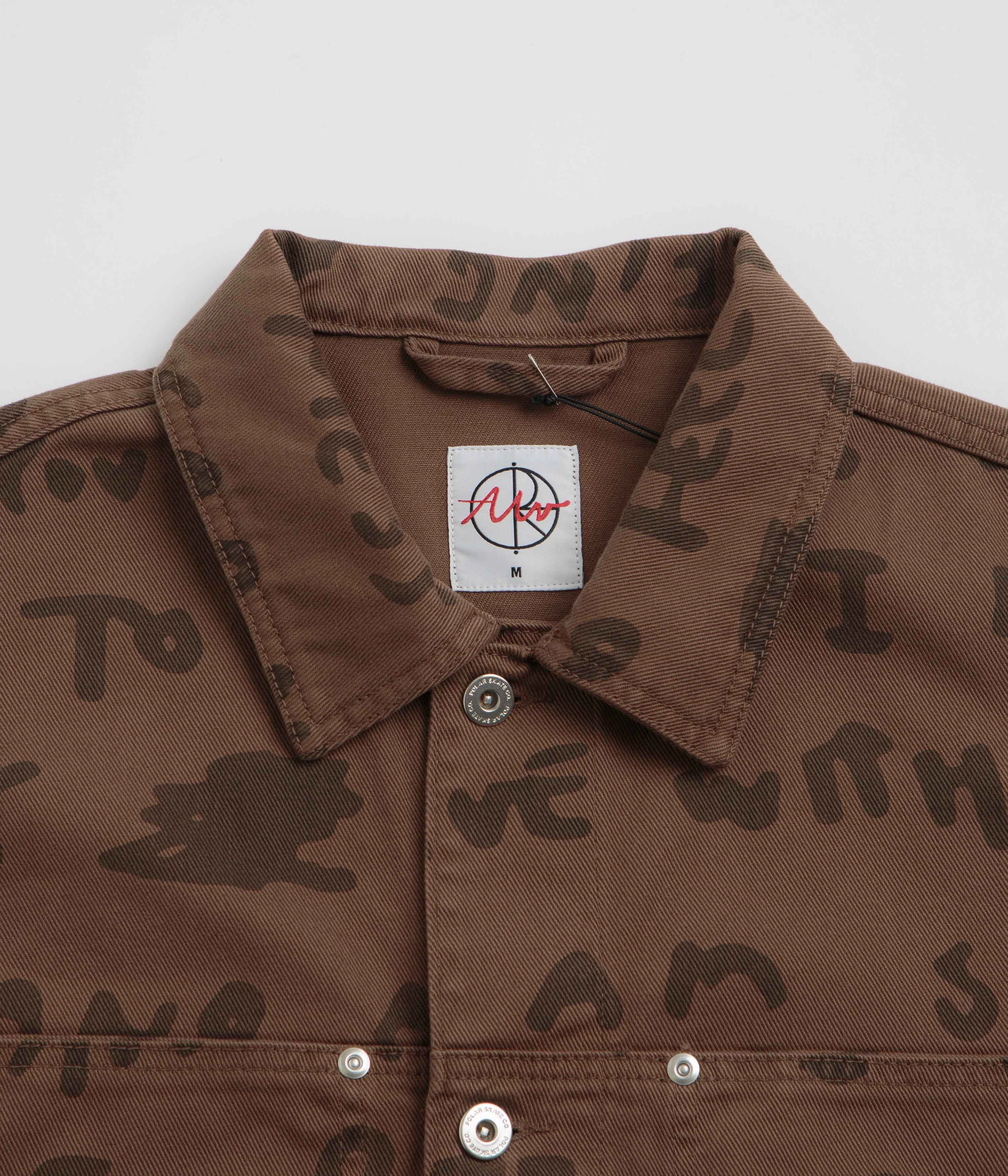 Microfiber Technology Polar Sad Notes Patrik Jacket - Walnut