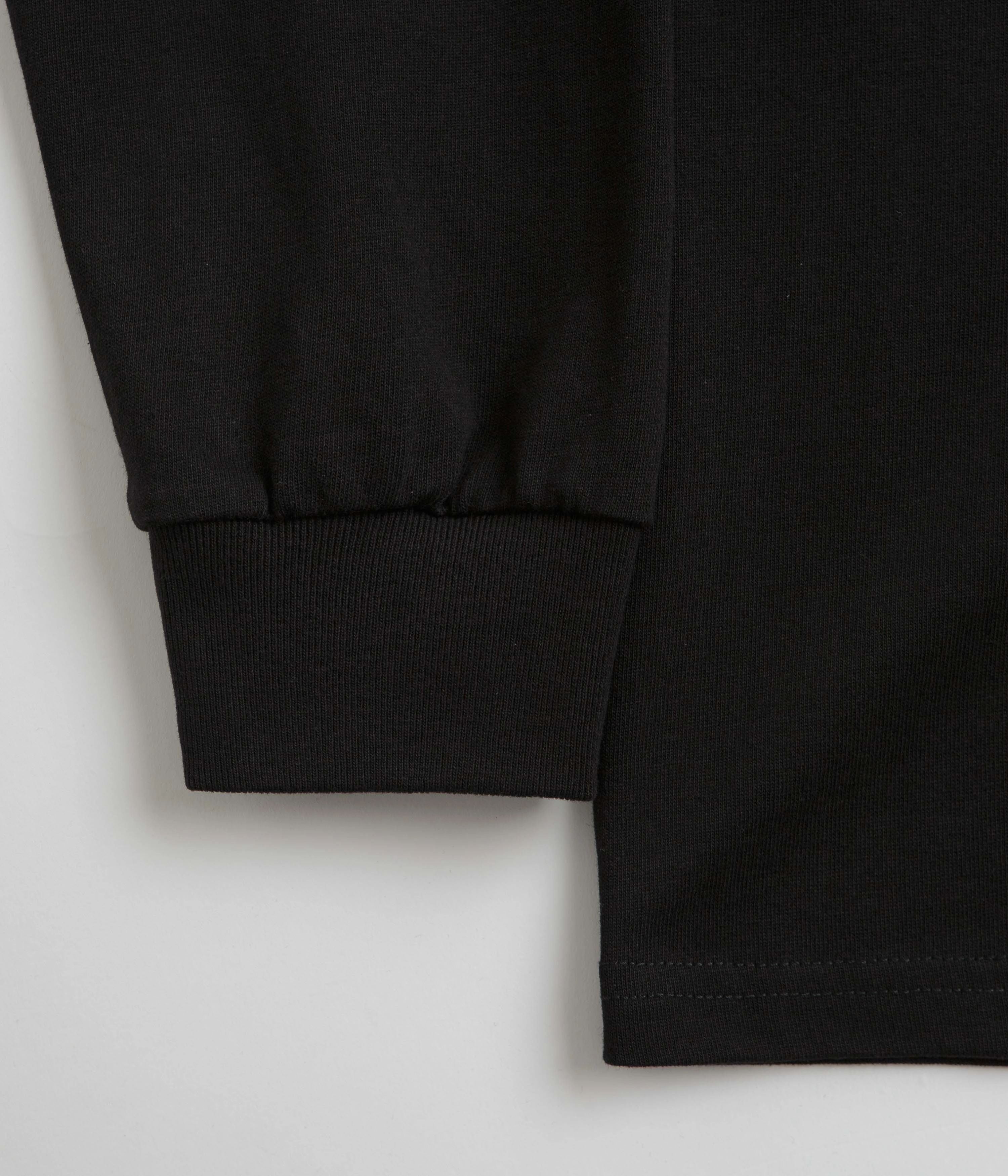 Cool Vibes Breathable mesh panel Polar Saint Kawaii Long Sleeve T-Shirt - Black