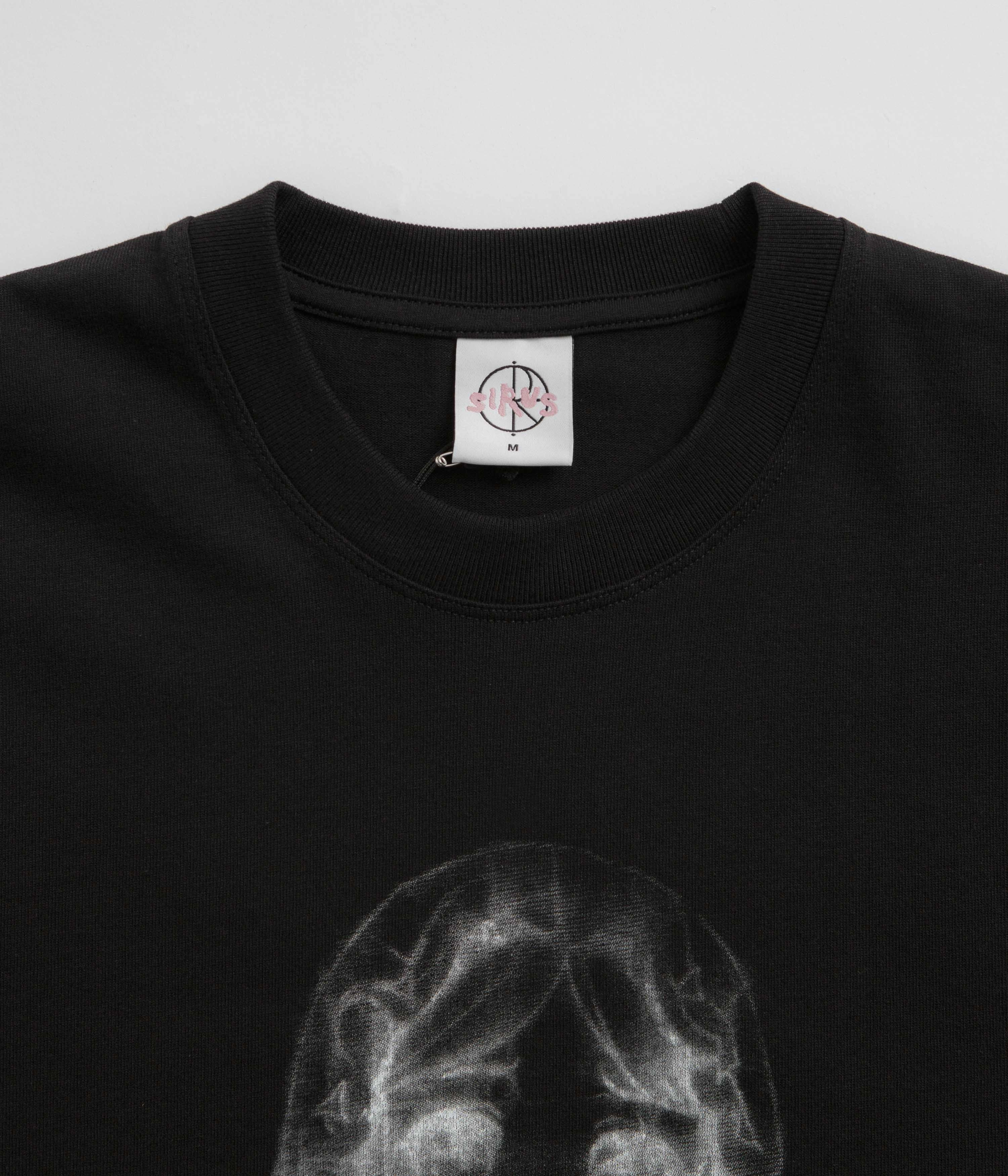 Polar Saint Kawaii Long Sleeve T-Shirt - Black Layerable Look Abrasion Resistant Fabric