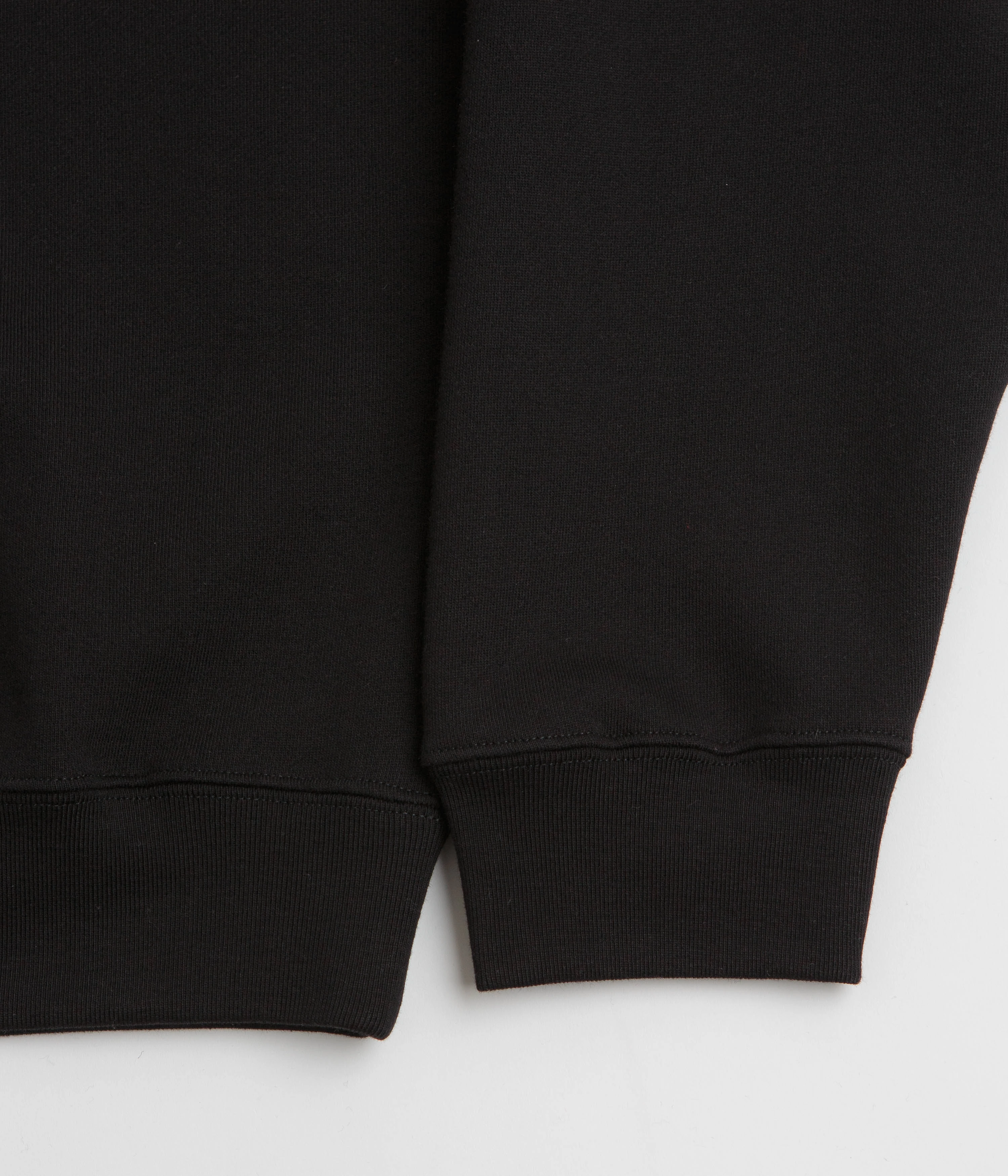 product label information Polar Shy Bow Dave Crewneck Sweatshirt - Black