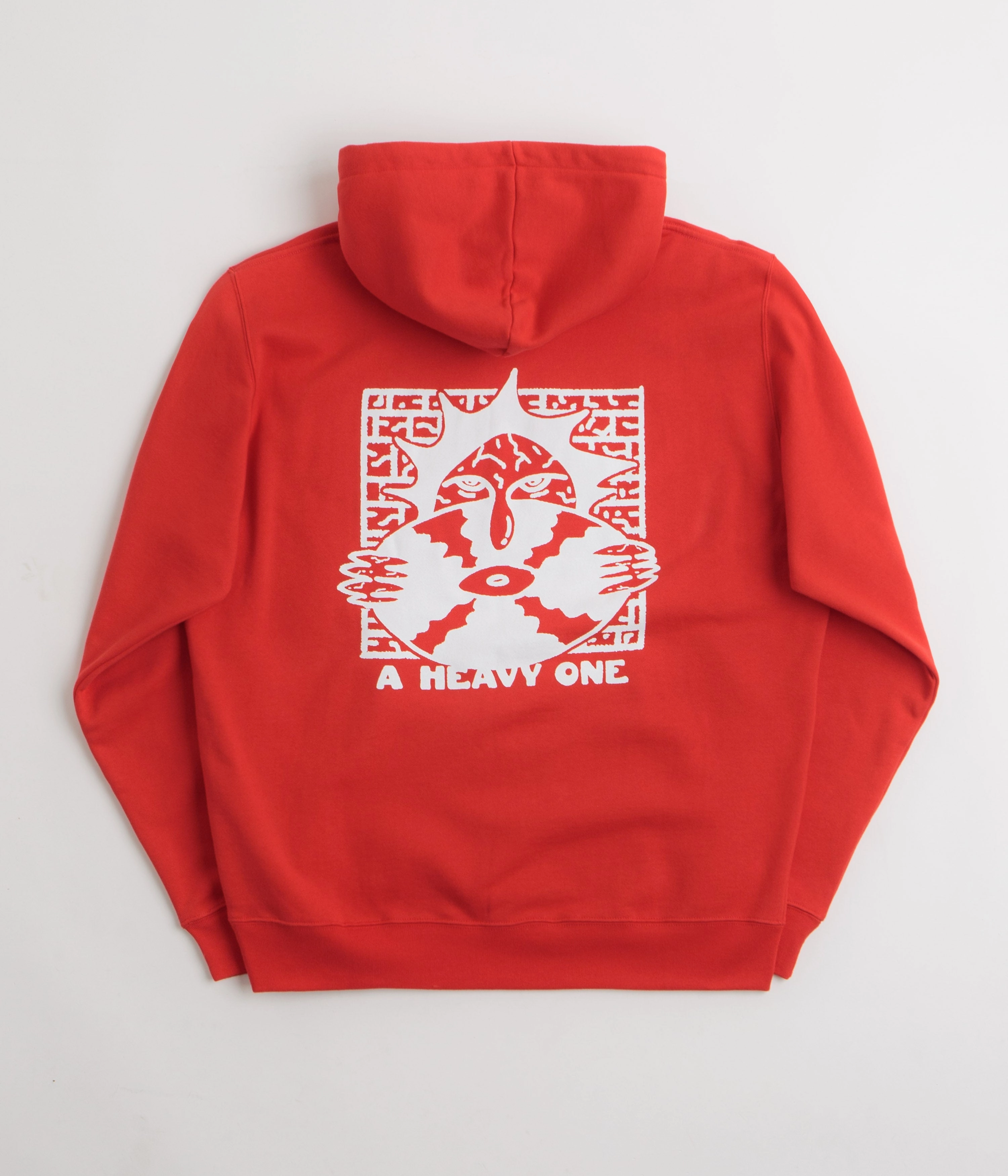 Polar Skate Club Dave Hoodie - Red dark colors
