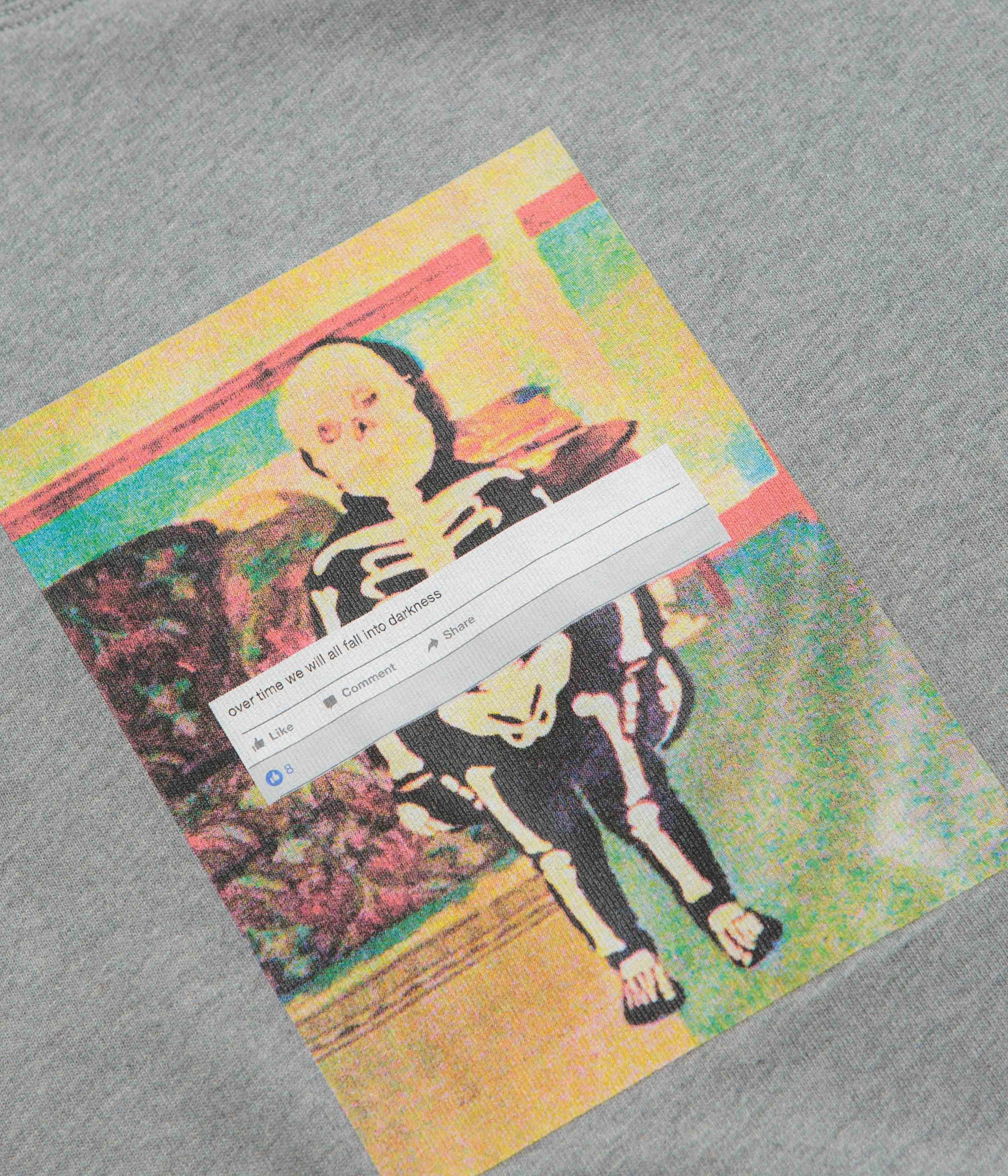 Quality Comfort Polar Skeleton Kid T-Shirt - Heather Grey