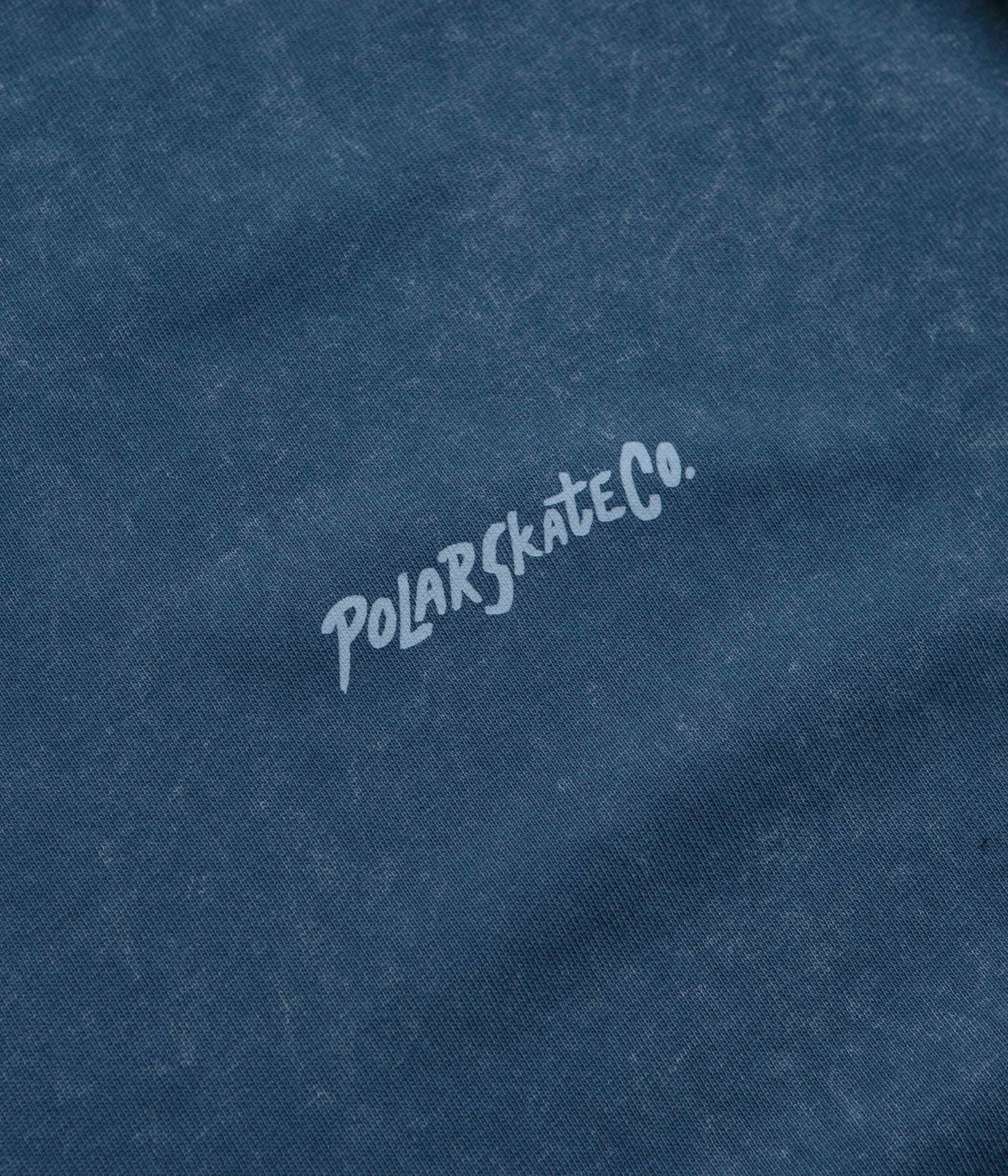 budget-friendly Polar Surf Logo Acid T-Shirt - Dark Blue