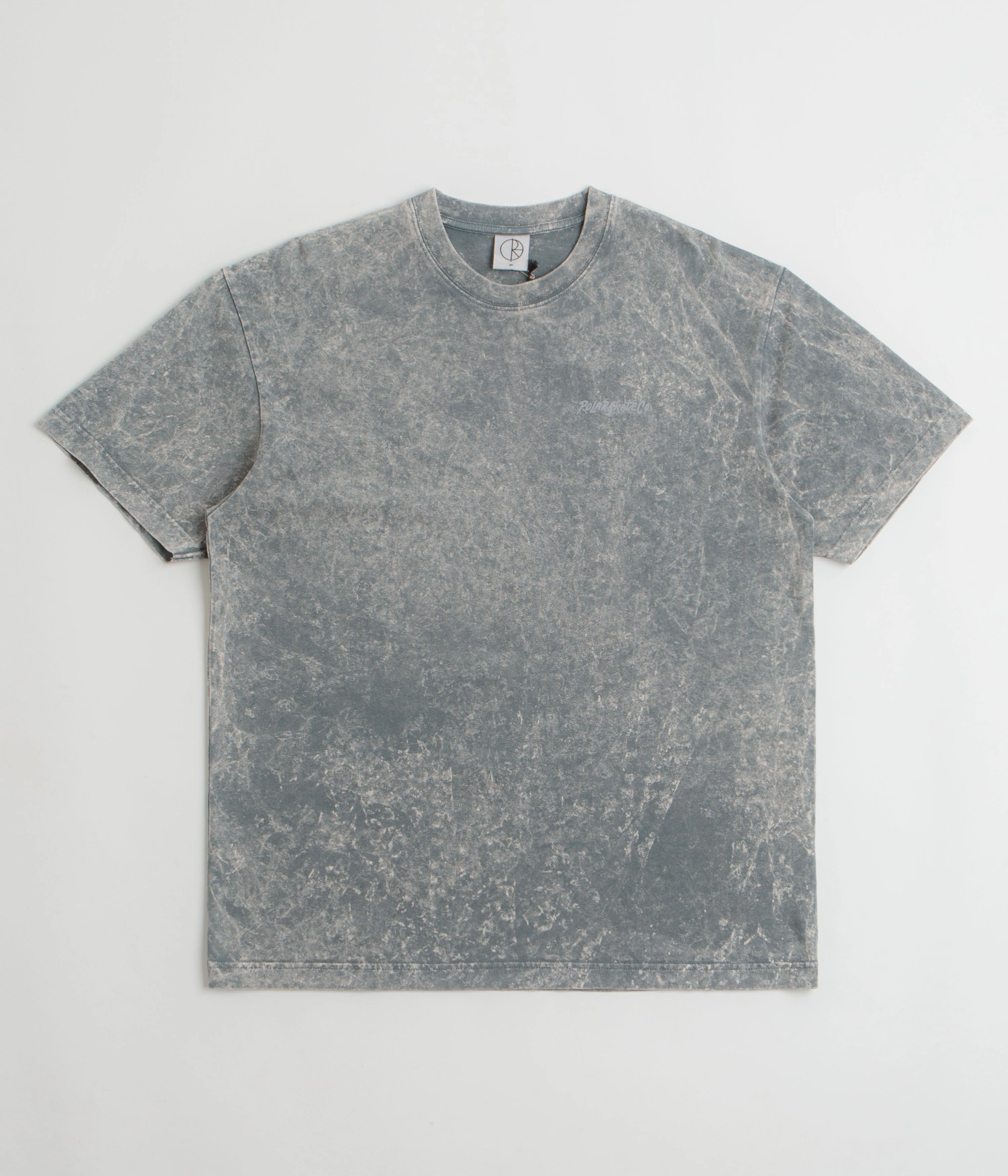 Loose Fit Polar Surf Logo Acid T-Shirt - Grey