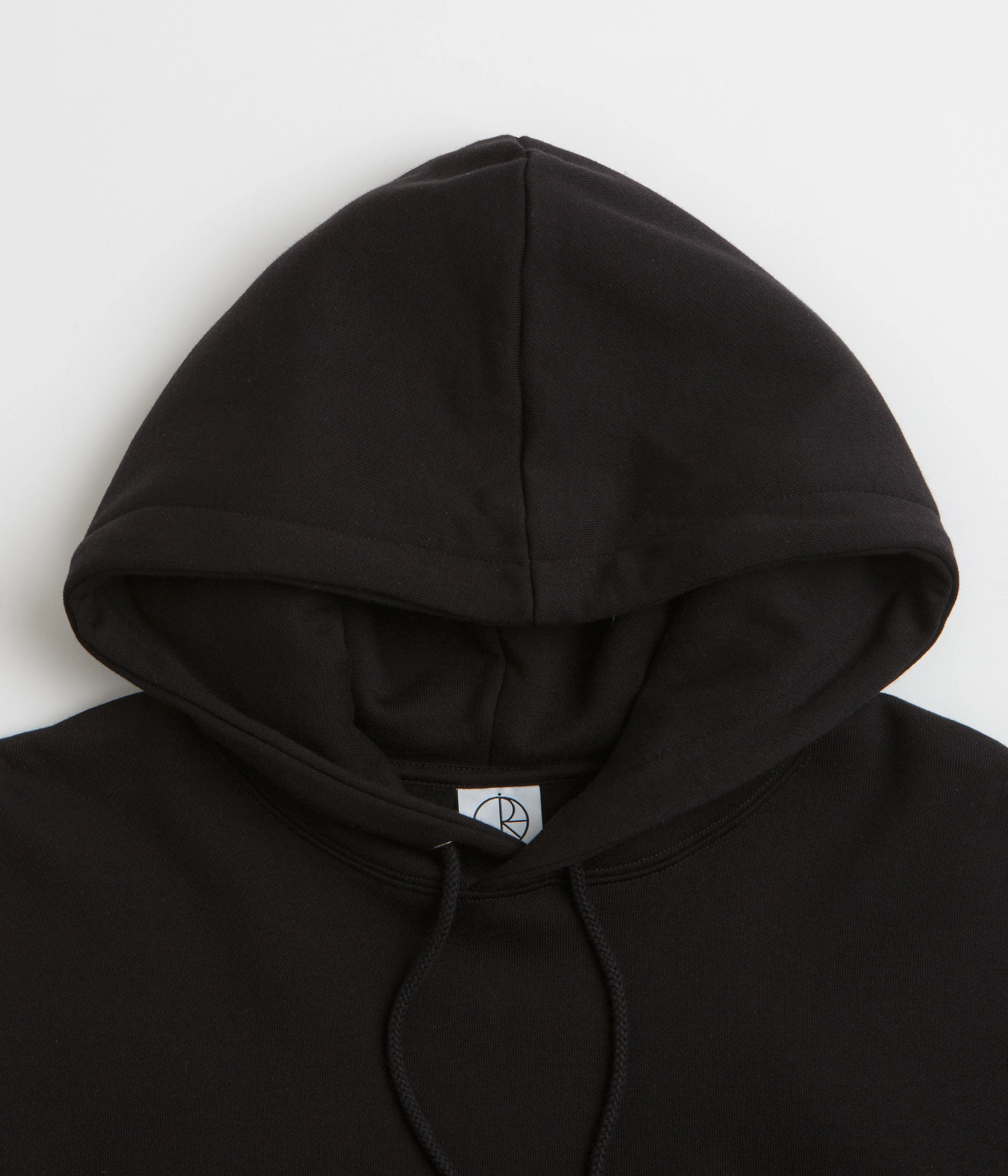 Winter Apparel Statement Piece Polar Surf Logo Dave Hoodie - Black
