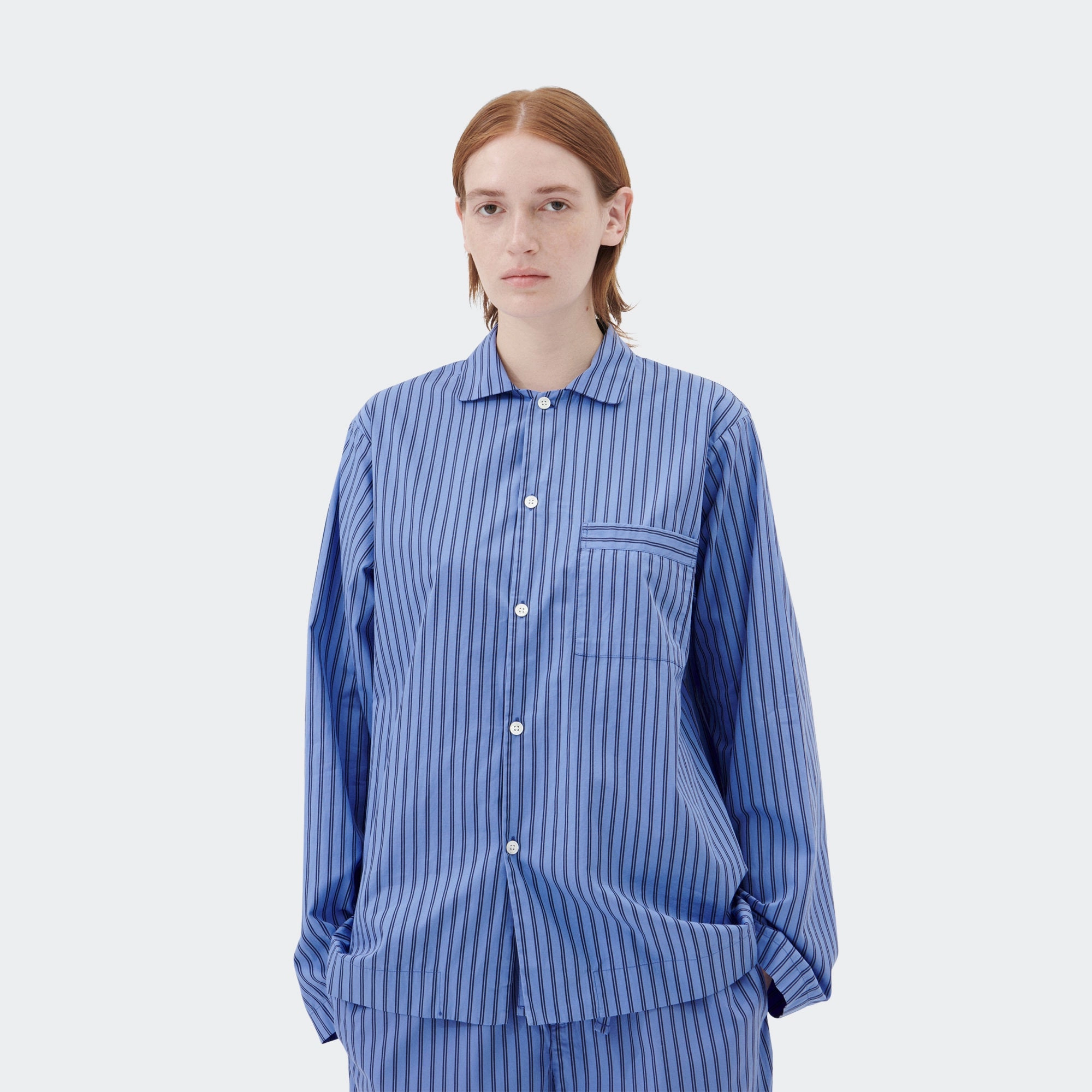 Pyjama Shirt - Boro Stripes Abstract art Stretch Fit Technology