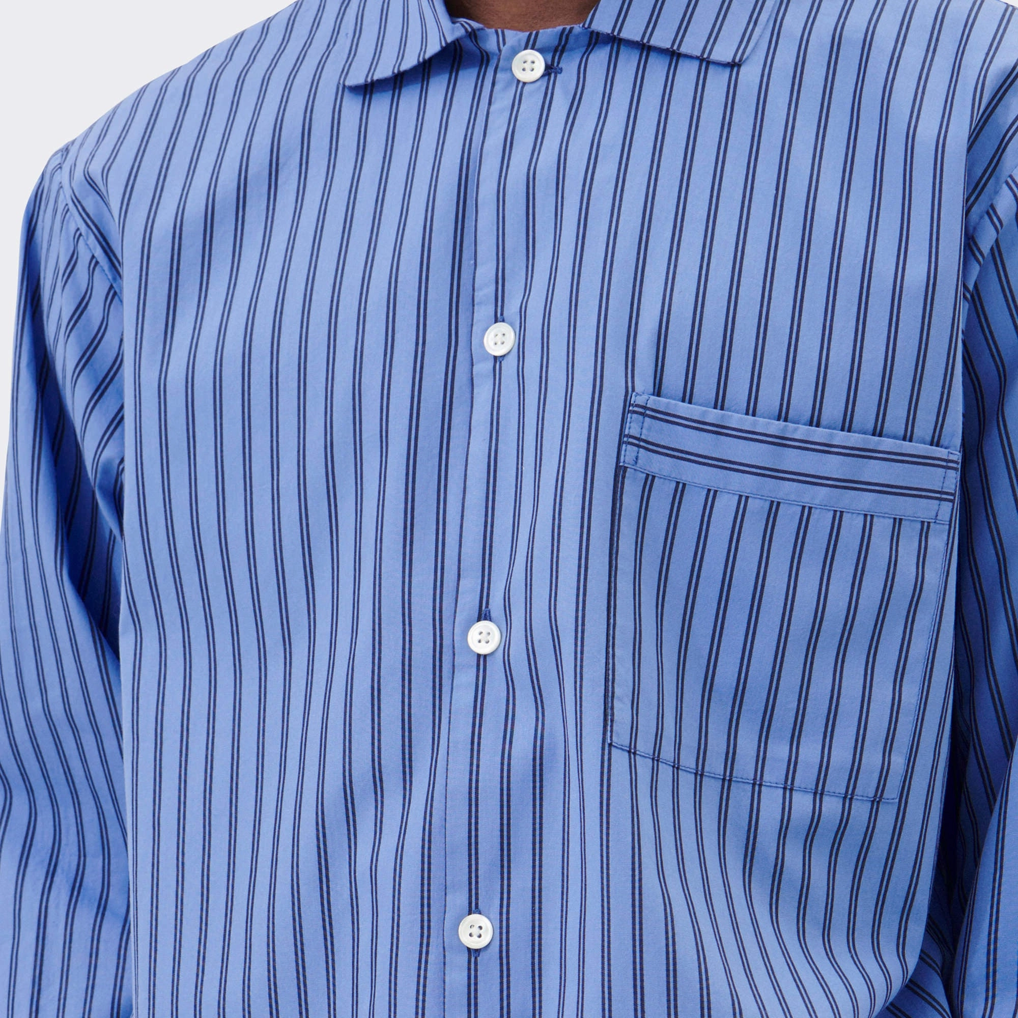 Pyjama Shirt - Boro Stripes Eco-Friendly Fabric holiday season