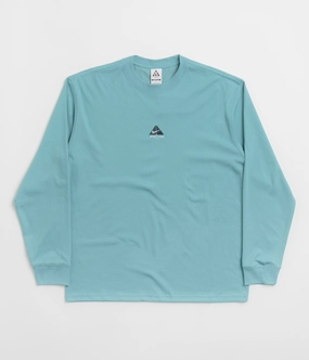 Nike ACG Lungs Long Sleeve T-Shirt - Denim Turquoise Chic Comfort Wear Casual Wear