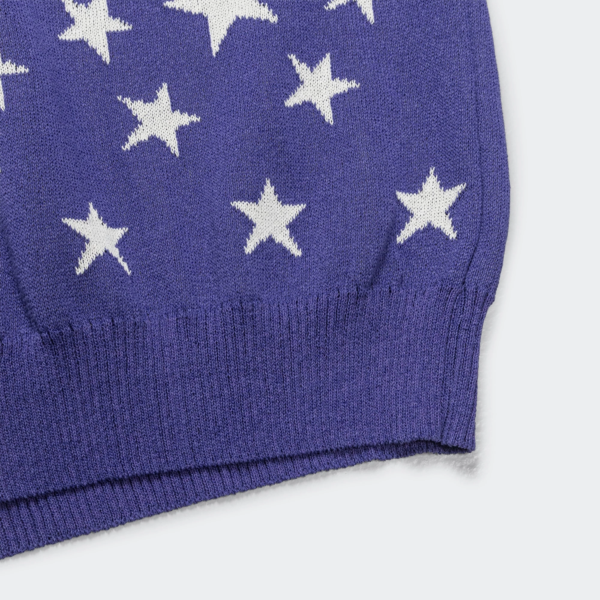 Polo SS Sweater - Purple PE/Washi Knit Matte Finish Non Static Finish