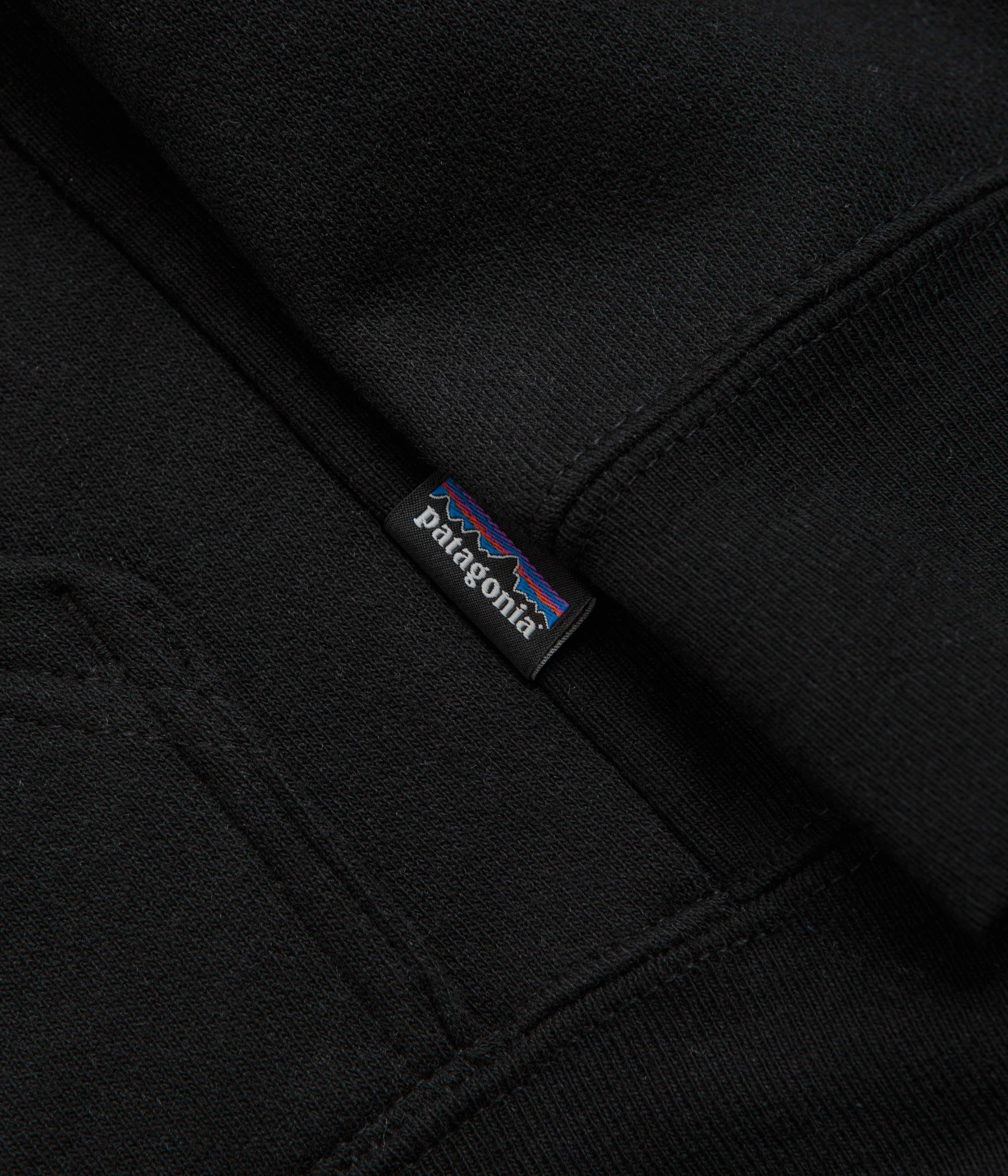 Canadian style Patagonia P-6 Logo Uprisal Hoodie - Black