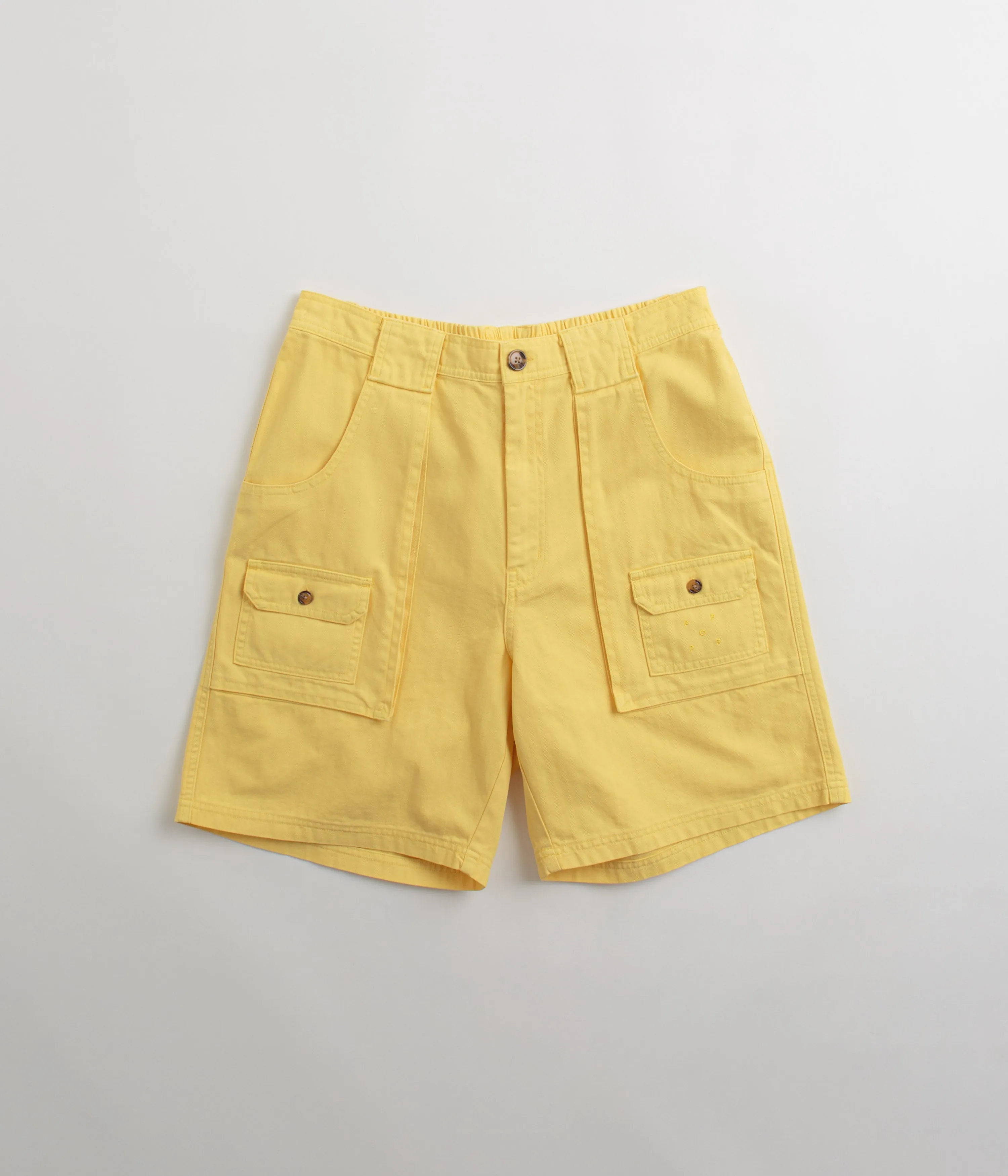 adventure apparel Pilates wear Pop Trading Company Pockets Shorts - Snapdragon