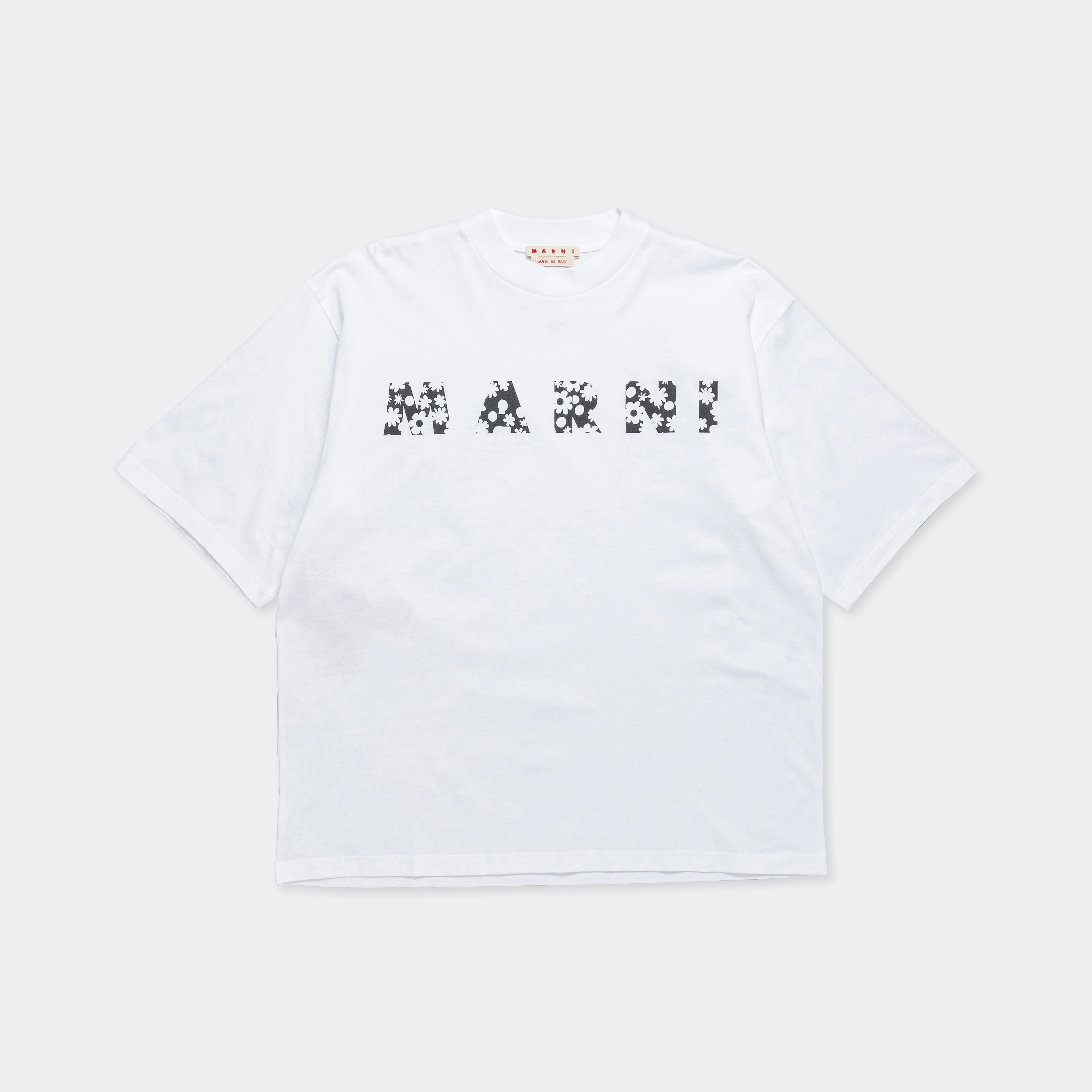 Pop Fields Logo T-Shirt - LilyWhite Plus size clothing Cold Wash Optimized