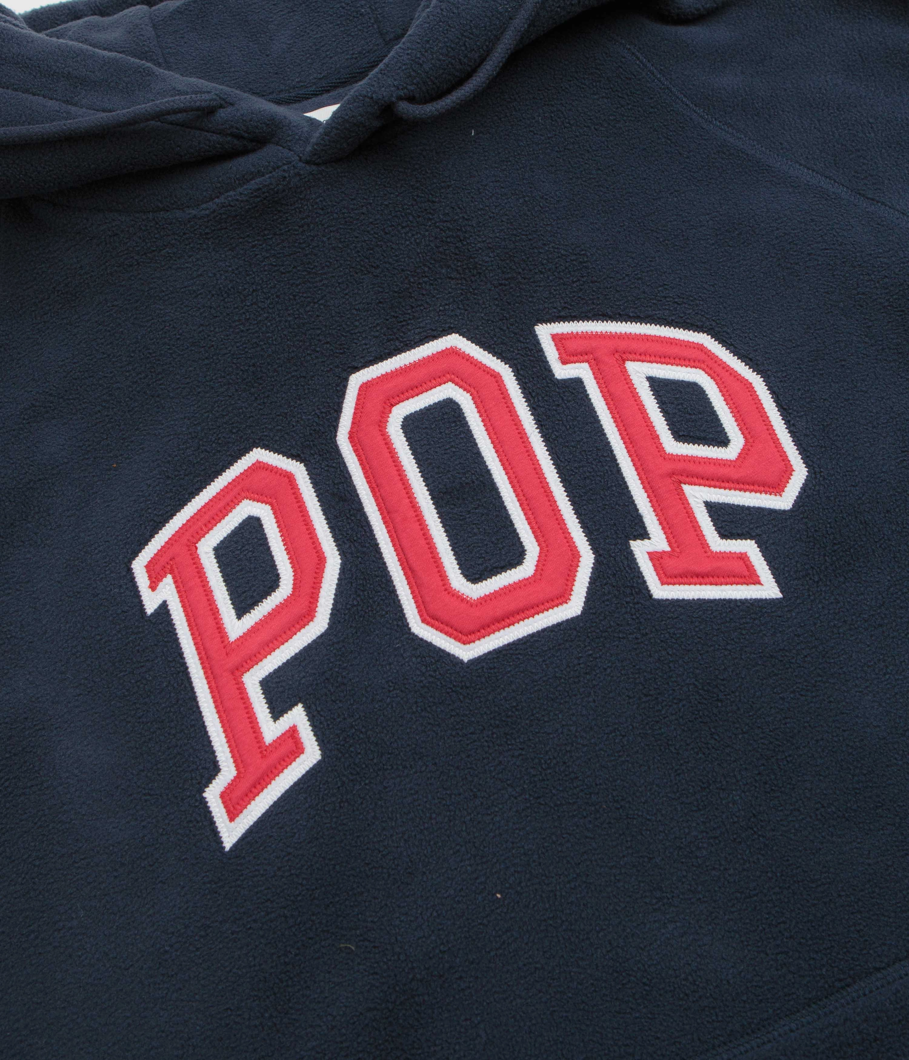 City Smart Pop Trading Company Arch Hoodie - Navy / Red