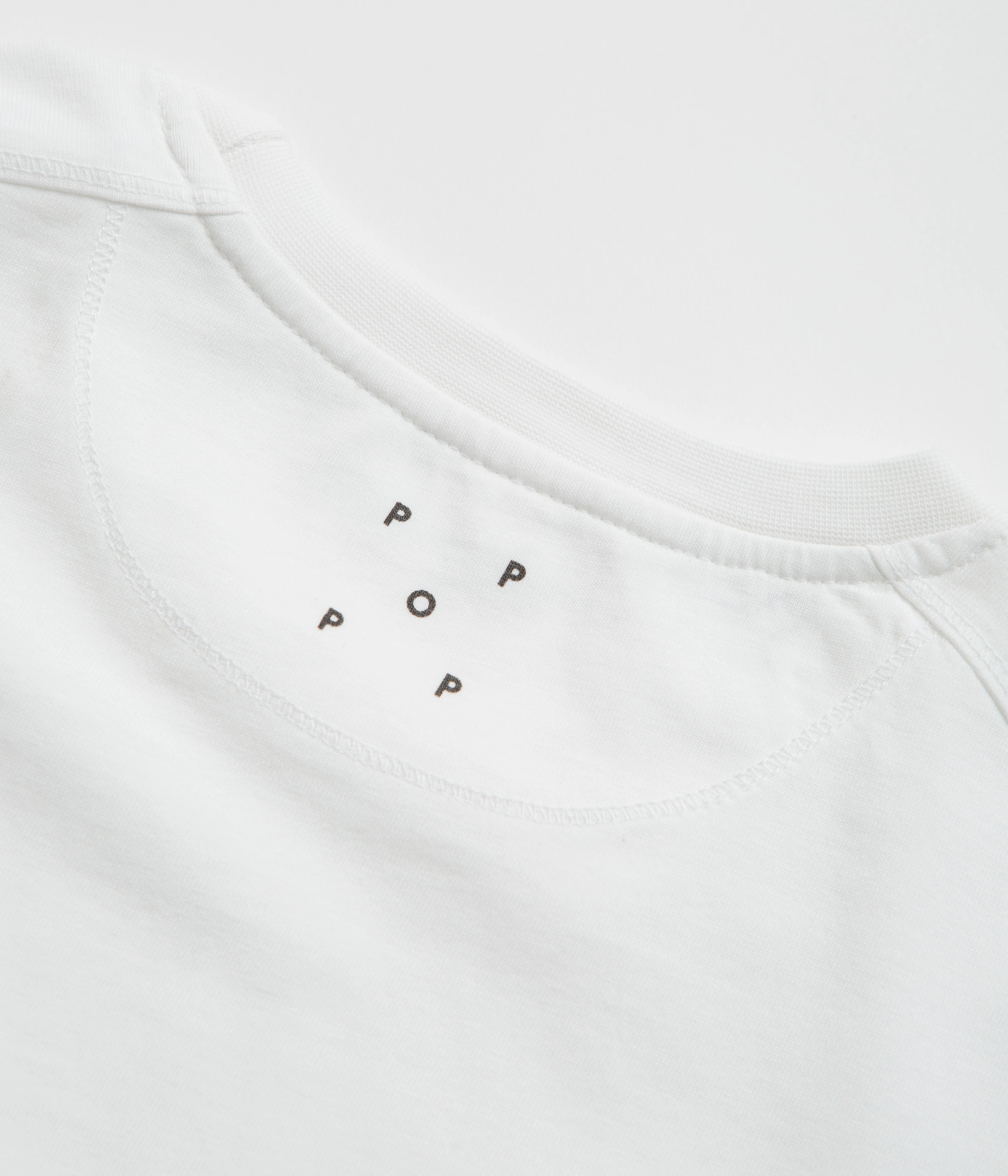 Pop Trading Company Catch T-Shirt - White Summer Comfort Wrinkle Resistant Cloth