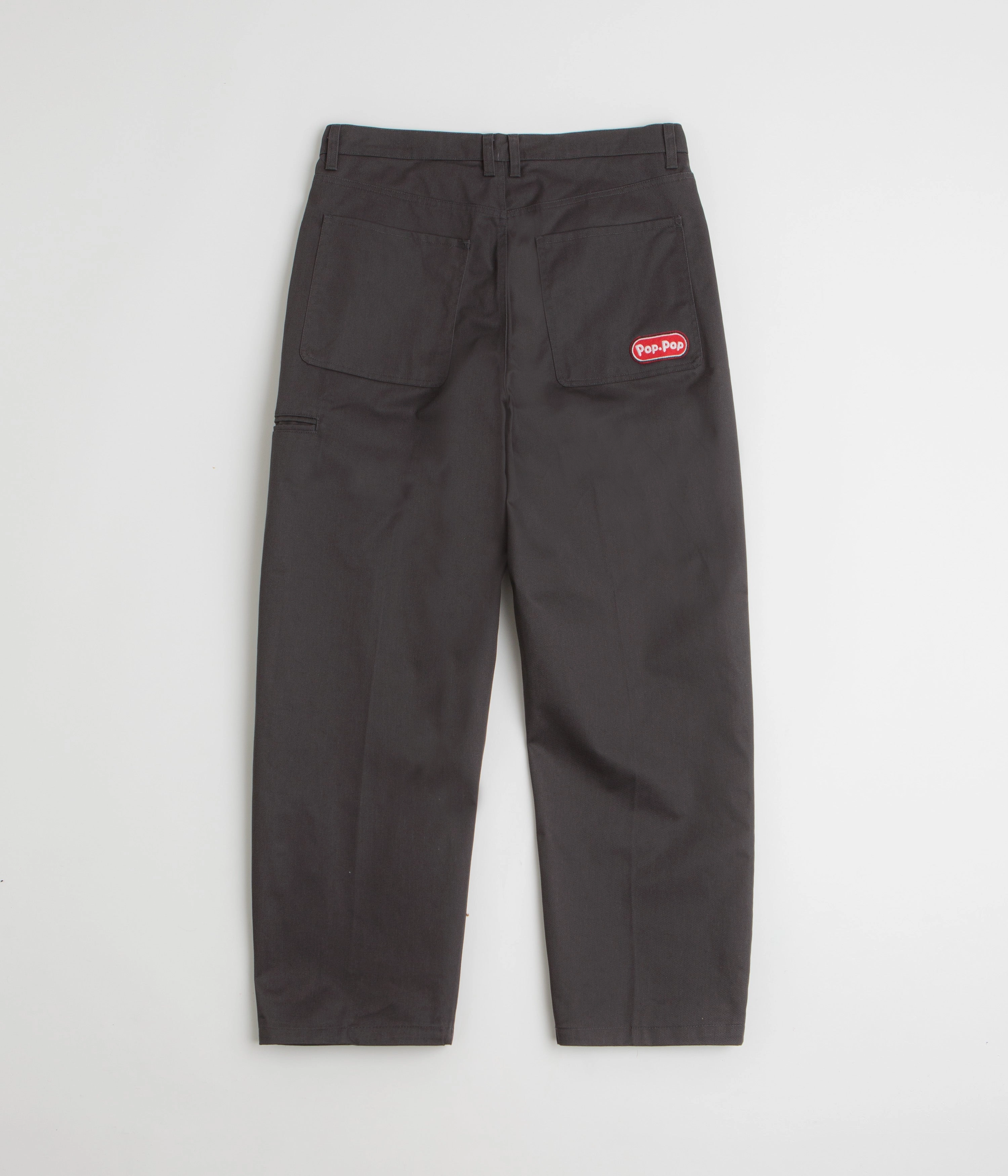 Pop Trading Company DRS Worker Pants - Anthracite Everyday Comfort Travel Fit