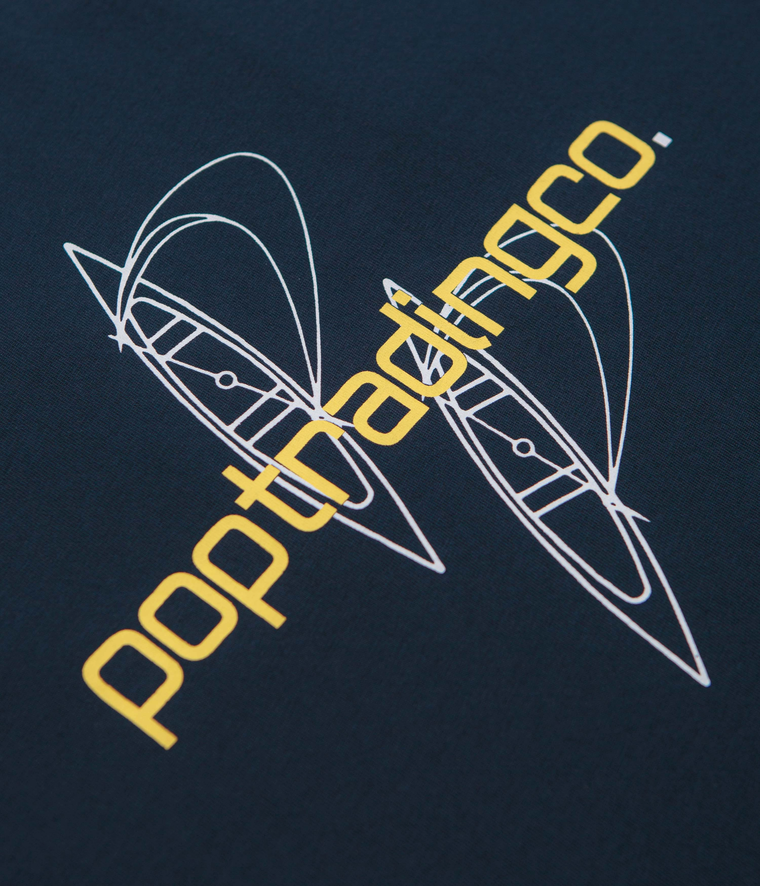 safe for skin Essential Style Wear Pop Trading Company Nautical T-Shirt - Navy