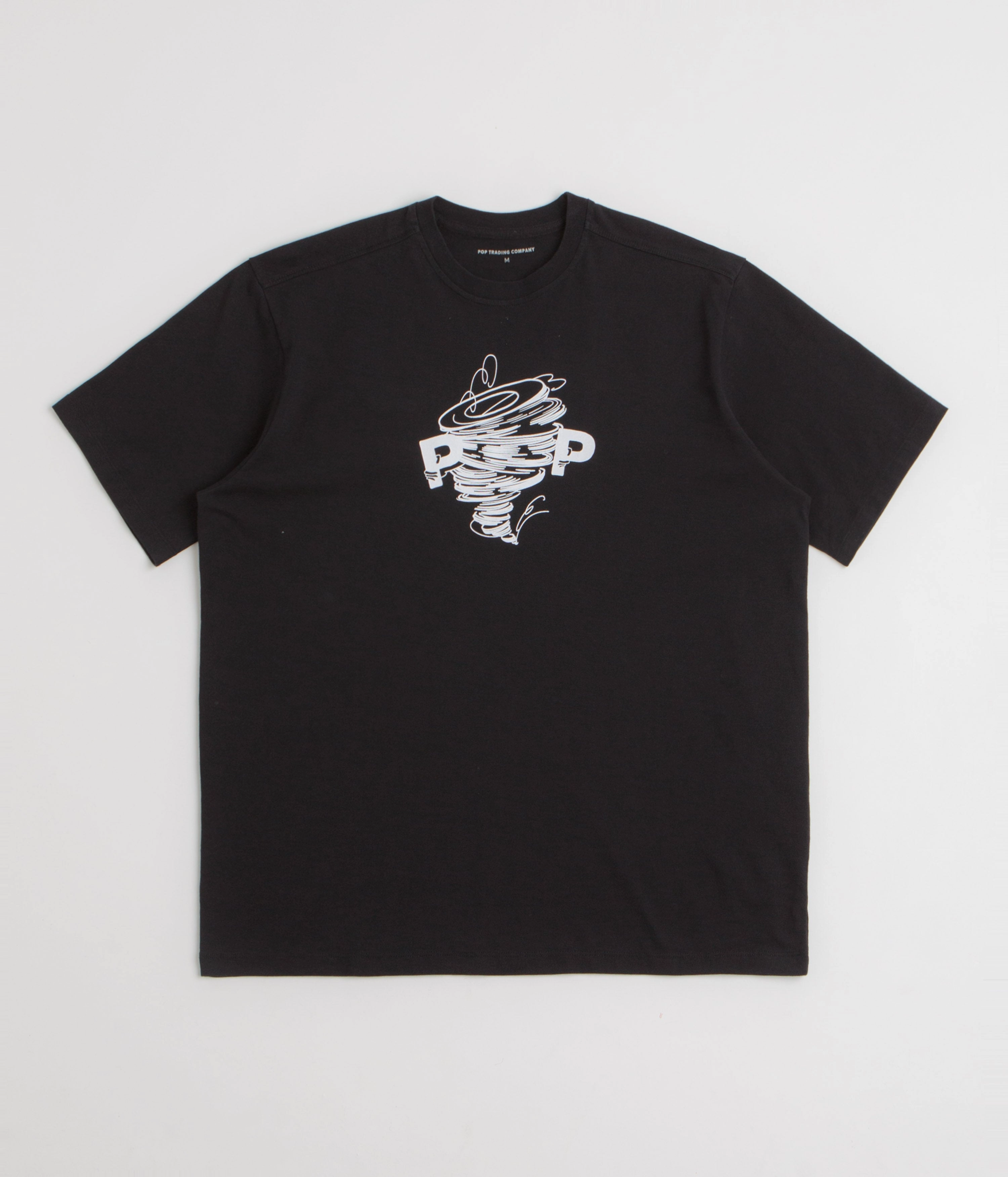 Chilly Wear Pop Trading Company Swirl T-Shirt - Black