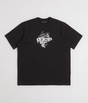 Chilly Wear Pop Trading Company Swirl T-Shirt - Black