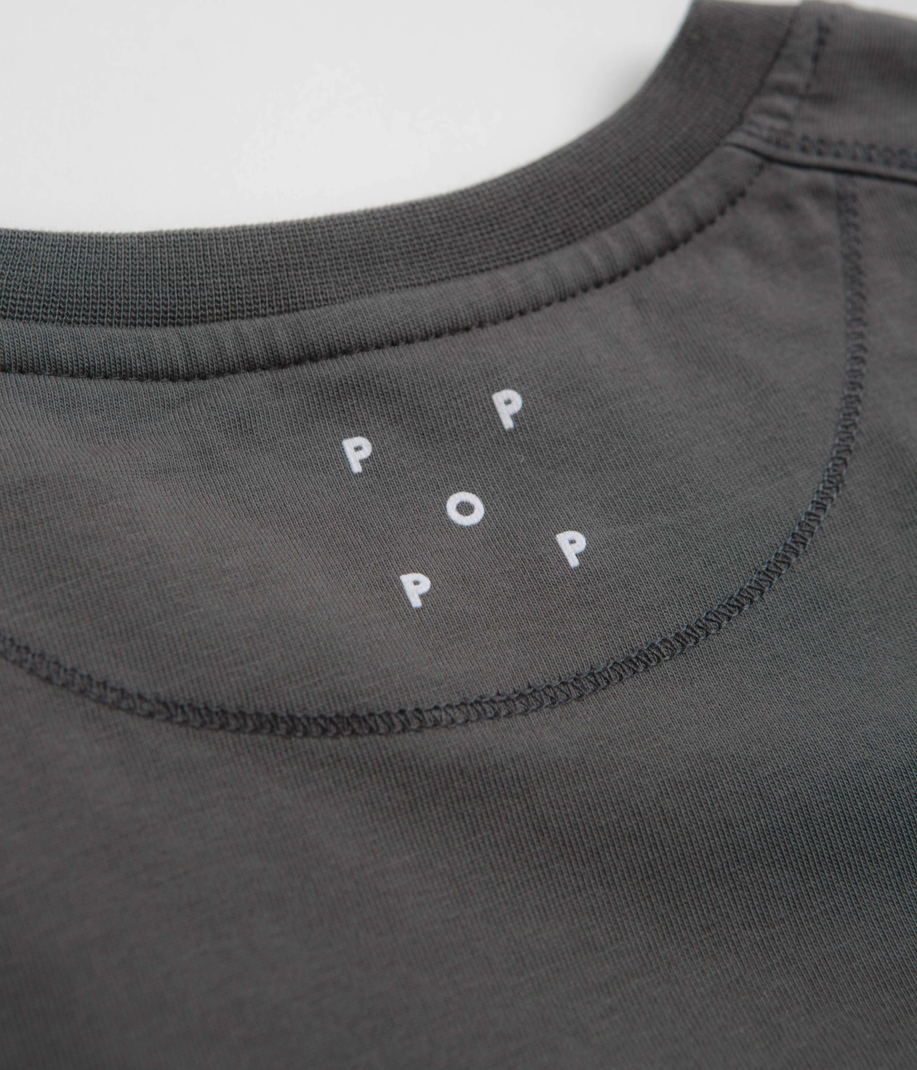 Soft Touch Fit Pop Trading Company Whale T-Shirt - Charcoal