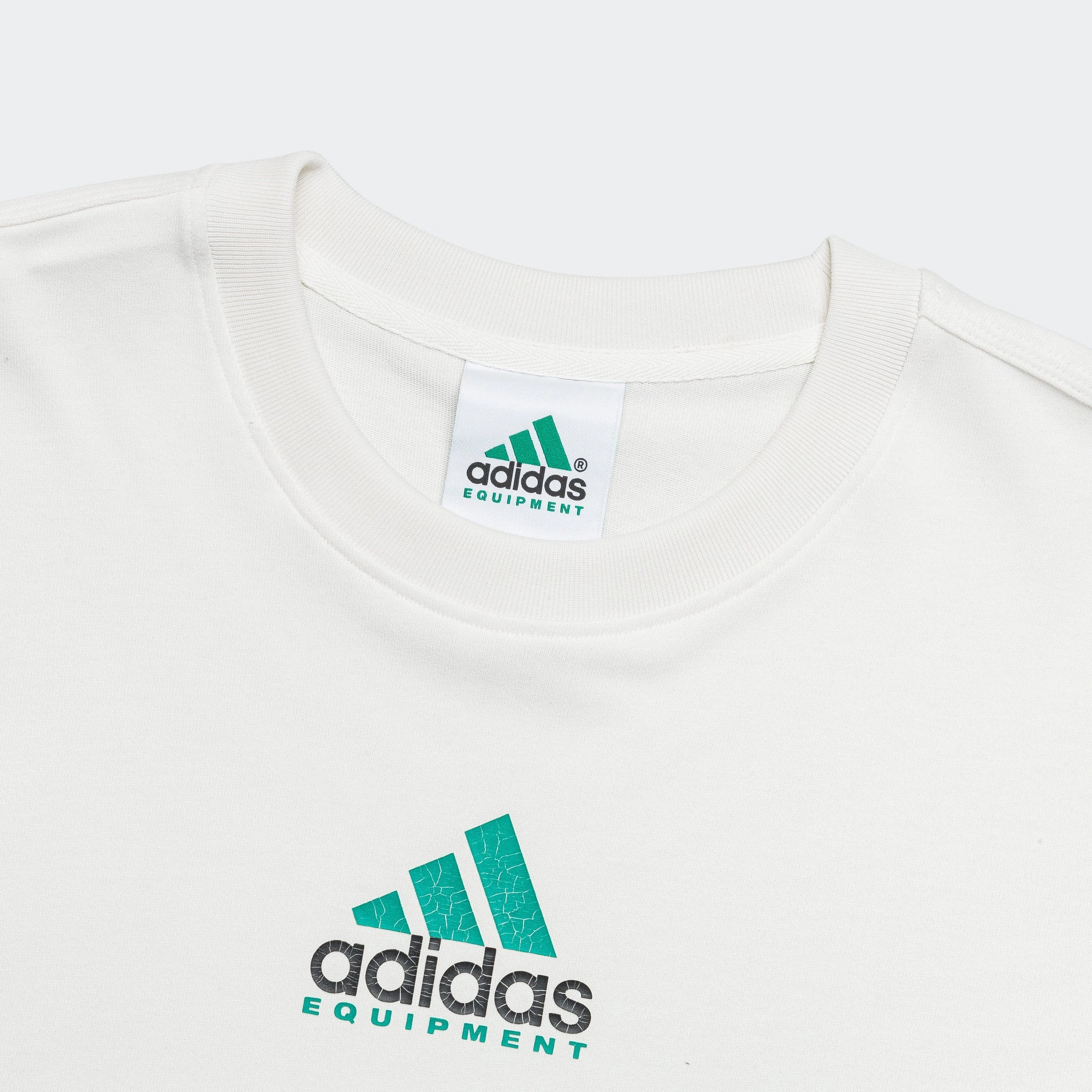 Regular Fit EQT Large Logo Tee - Cloud White